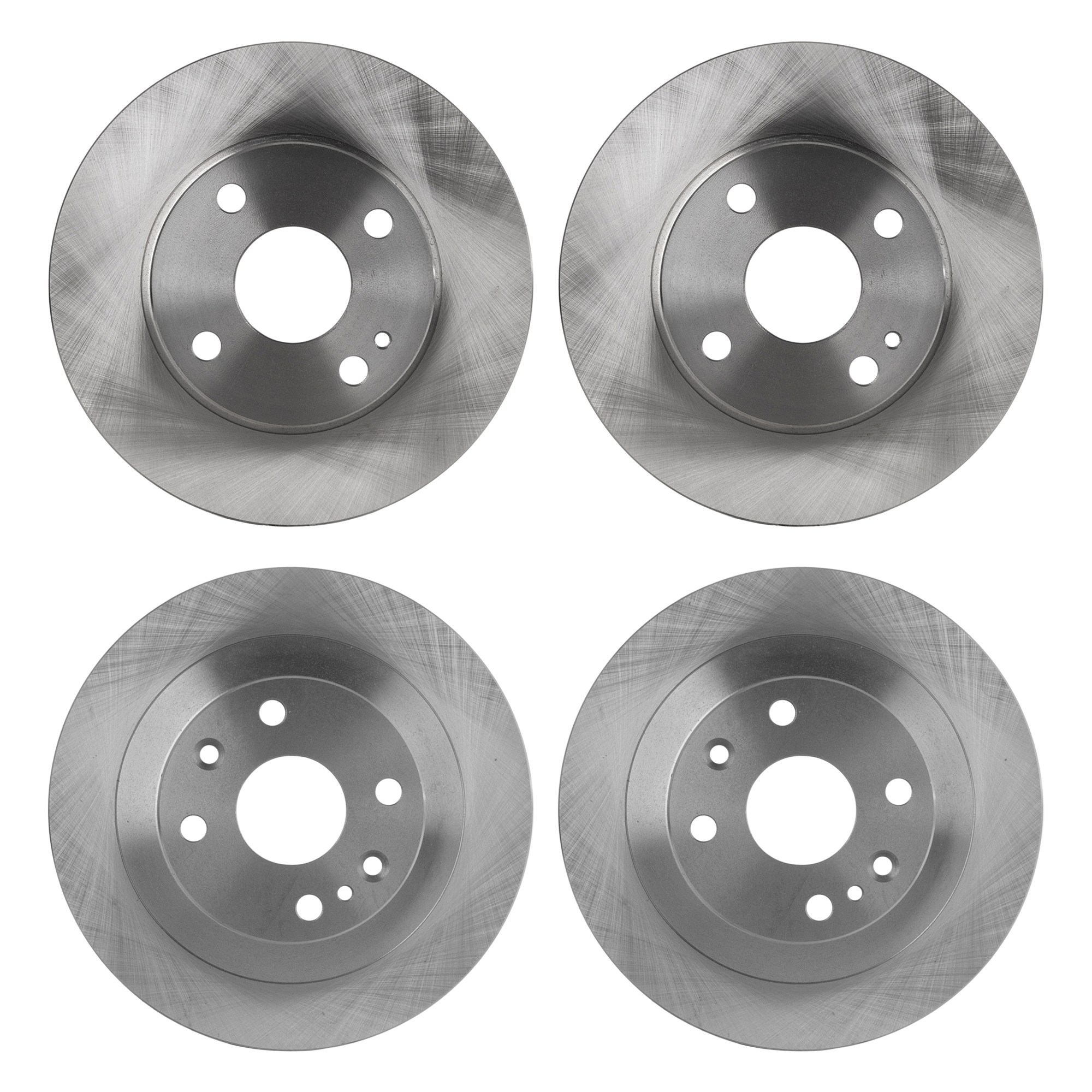 AM TRACER 91-94 PROTEGE 95-95 FRONT AND REAR BRAKE DISC 4 Wheel Set SKU SET STPF27110034-4 OEM BR703325X BR703325XA F1CZ1125A