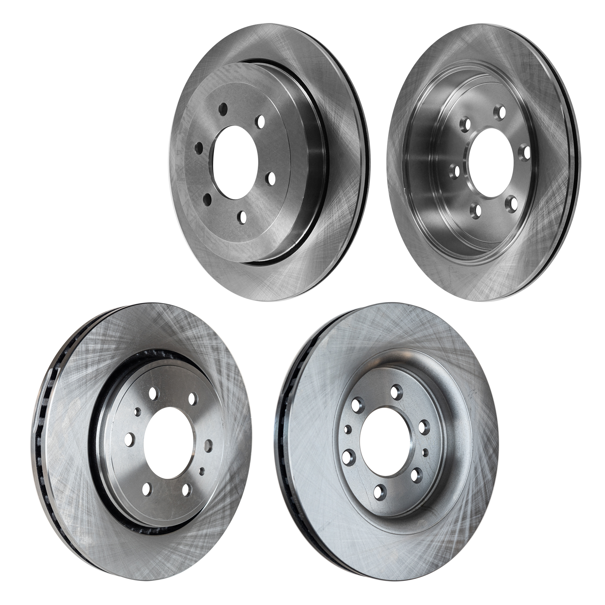 AM EXPEDITION NAVIGATOR 07-17 FRONT AND REAR BRAKE DISC 4 Wheel Set SKU SET STPF27110040-4 A OEM 7L1Z2C026A AL1Z2C026B CL1Z2C02