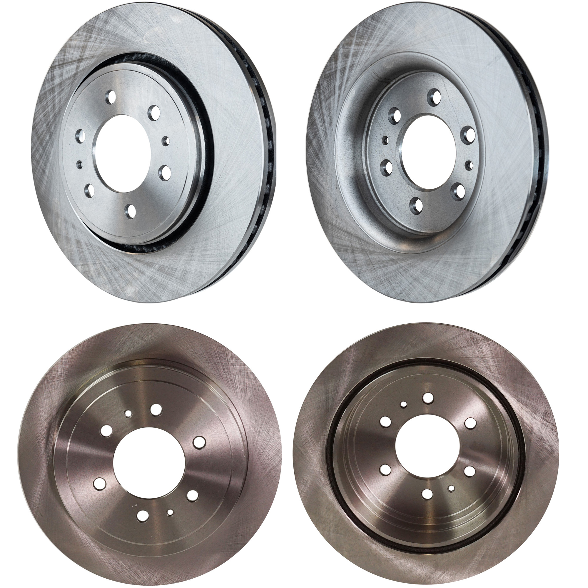 AM F 150-10-11 FRONT AND REAR BRAKE DISC 4 Wheel Set SKU SET STPF27110040-4 C OEM 7L1Z1125A 9L1Z1125A 8L1Z1125A