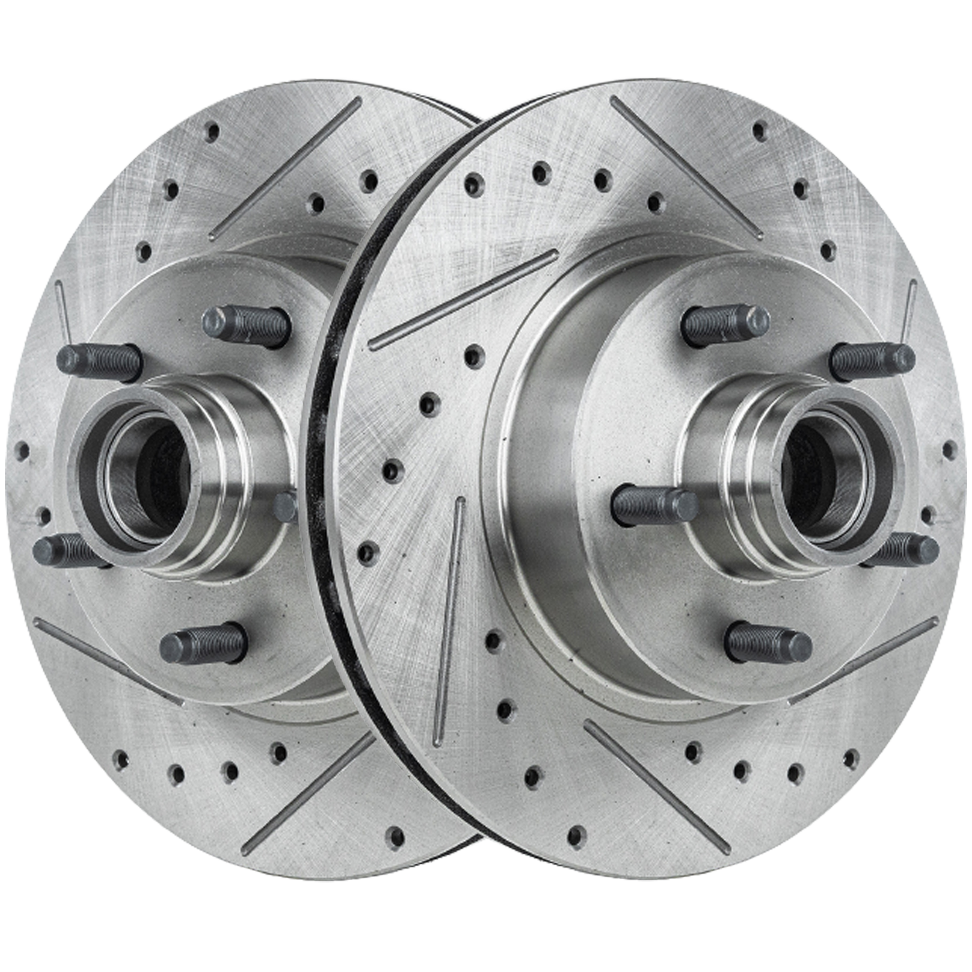 AM EXPLORER 95-01 RANGER 98-11 MOUNTAINEER 97-01 FRONT BRAKE DISC RH AND LH Performance Rotor Drilled and Slotted SKU SET STPF27110049DRS2 OEM 19360-19852-27075-42273-54029