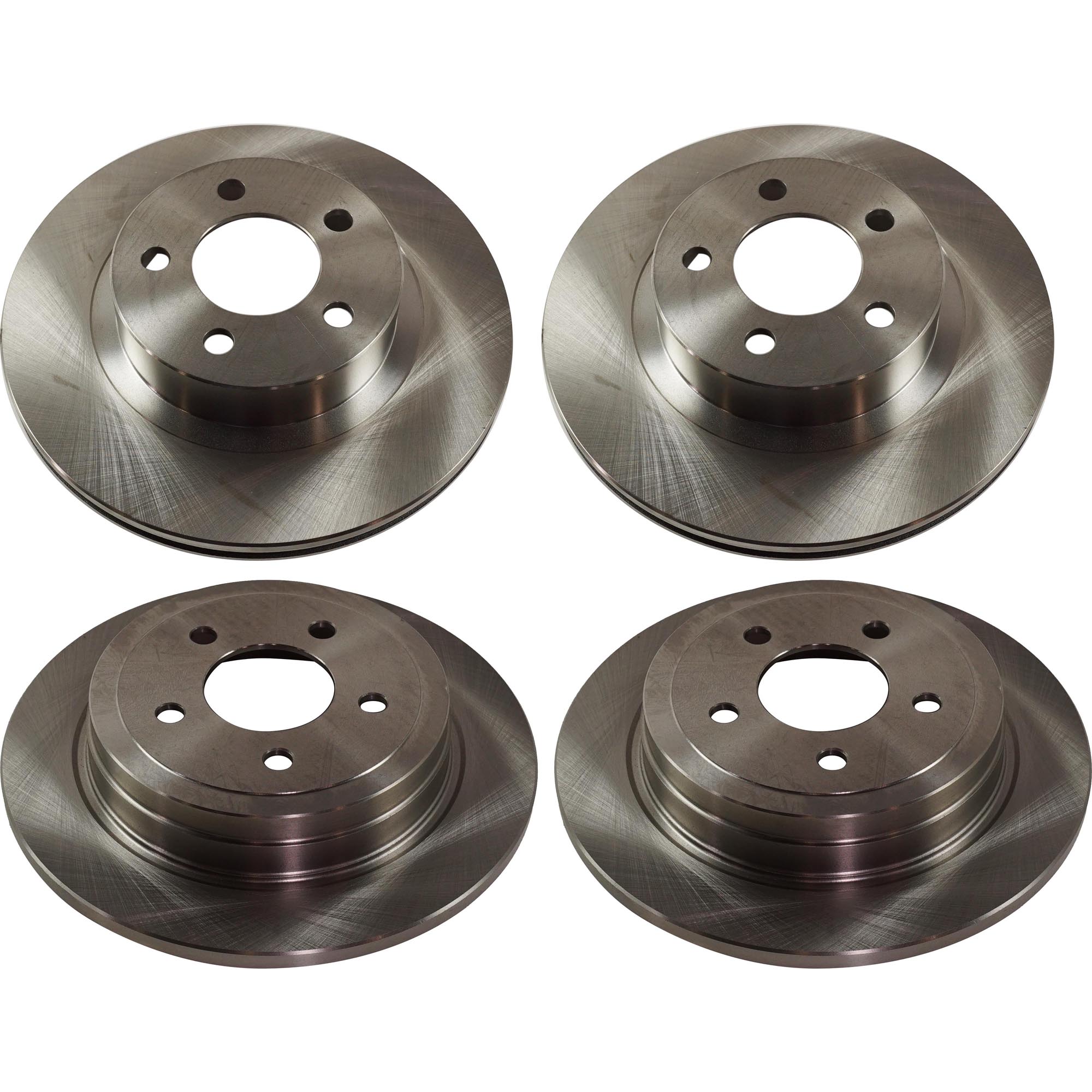 AM EXPLORER SPORT EXPLORER SPORT TRAC 03-05 FRONT AND REAR BRAKE DISC 4 Wheel Set SKU SET STPF27110050-4 A OEM 1L5Z1125AA 3L5Z1125AA 3L2Z2C02