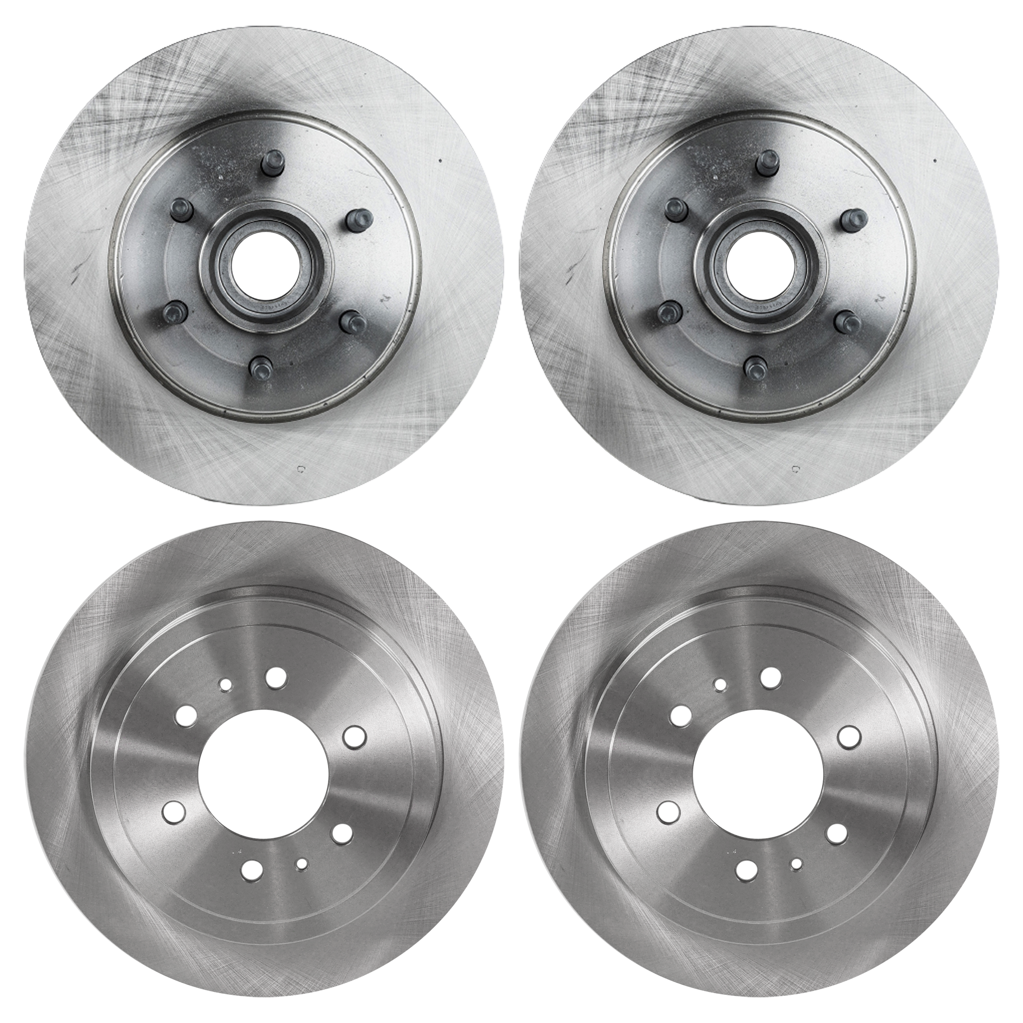 AM F 150-04-08 MARK LT 06-08 FRONT AND REAR BRAKE DISC 4 Wheel Set SKU SET STPF27110059-4 OEM 4L3Z1102AA 8L3Z1102A 5L3Z1102A