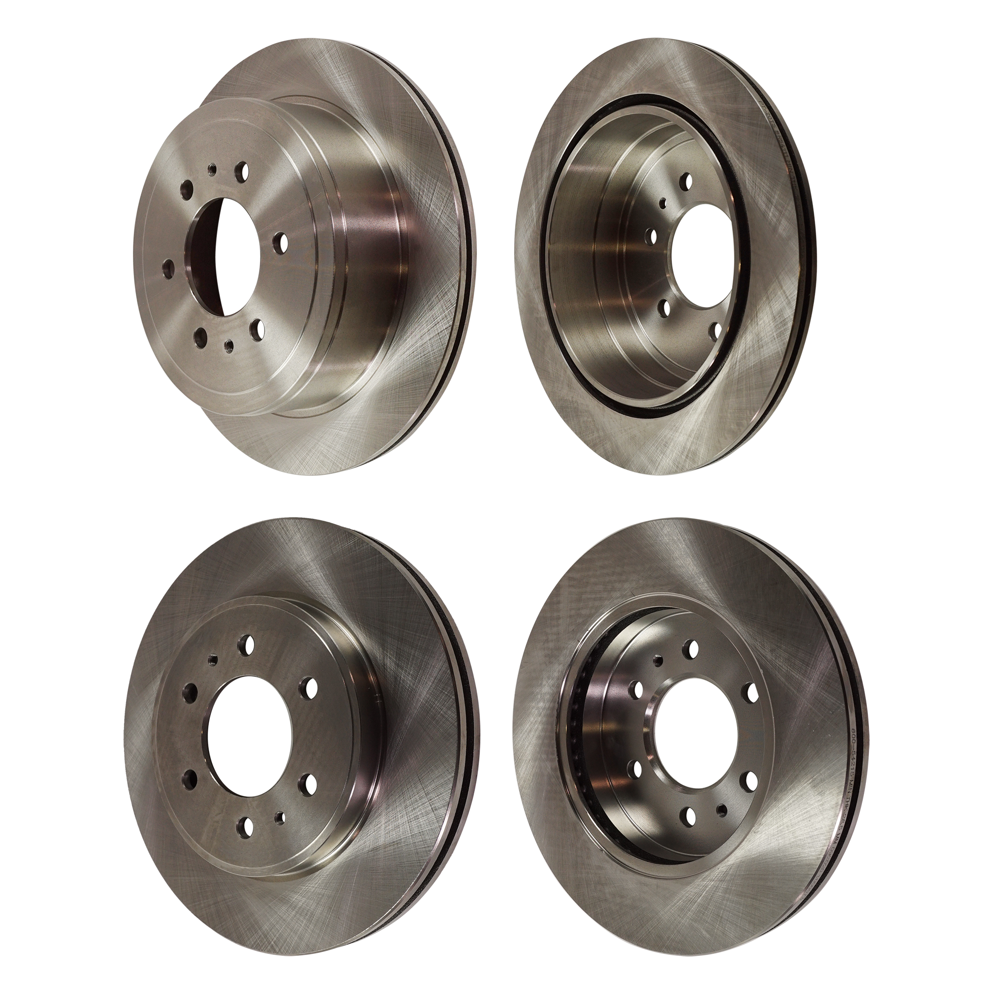 AM F 150-09-09 FRONT AND REAR BRAKE DISC 4 Wheel Set SKU SET STPF27110062-4 OEM 42270-54170-850163-900692-6005