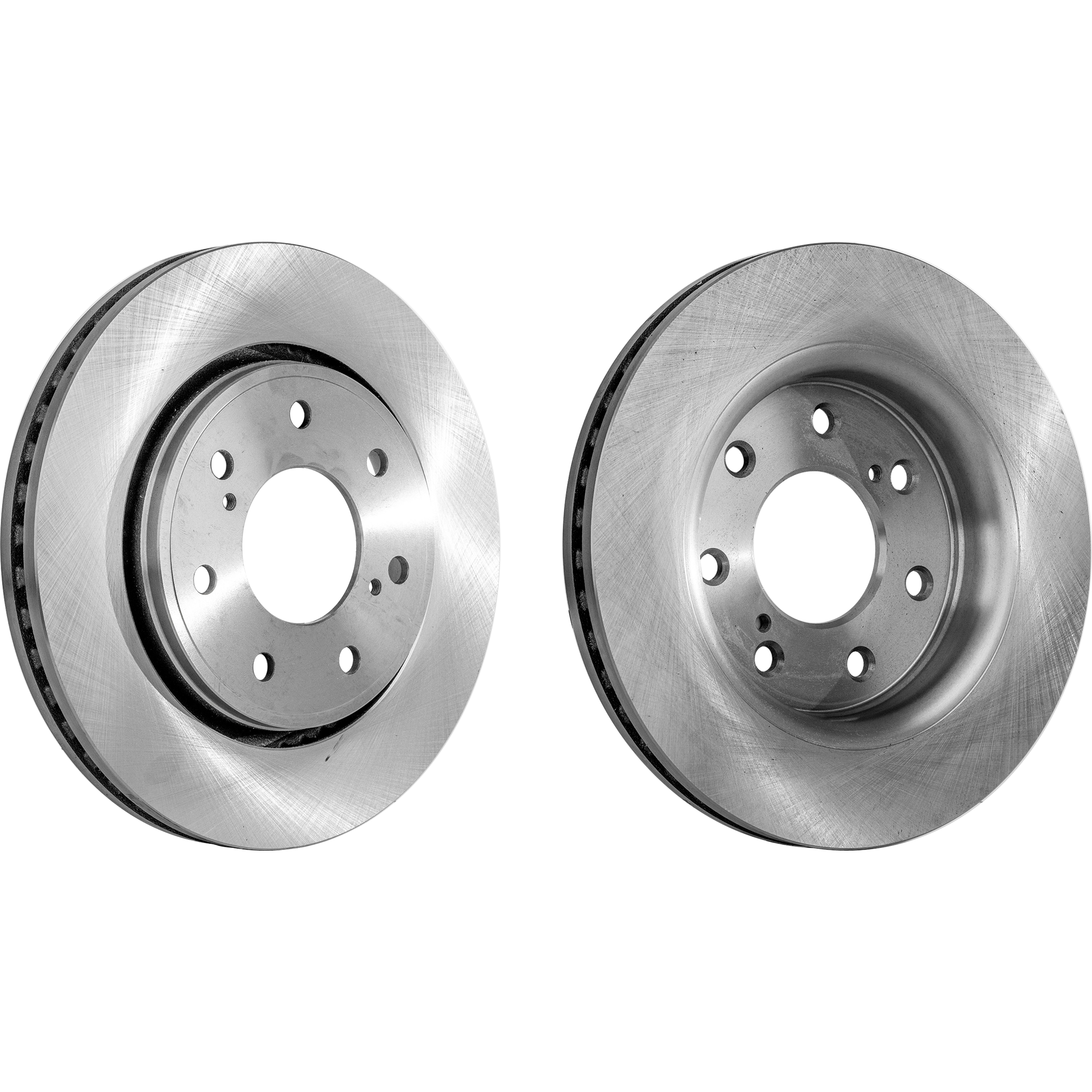 AM F 150-10-14 FRONT BRAKE DISC RH AND LH 2 Wheel Set Plain Surface Vented 7 Lugs SKU SET STPF27110063-2 OEM 42275-54173-850190-900848-6005