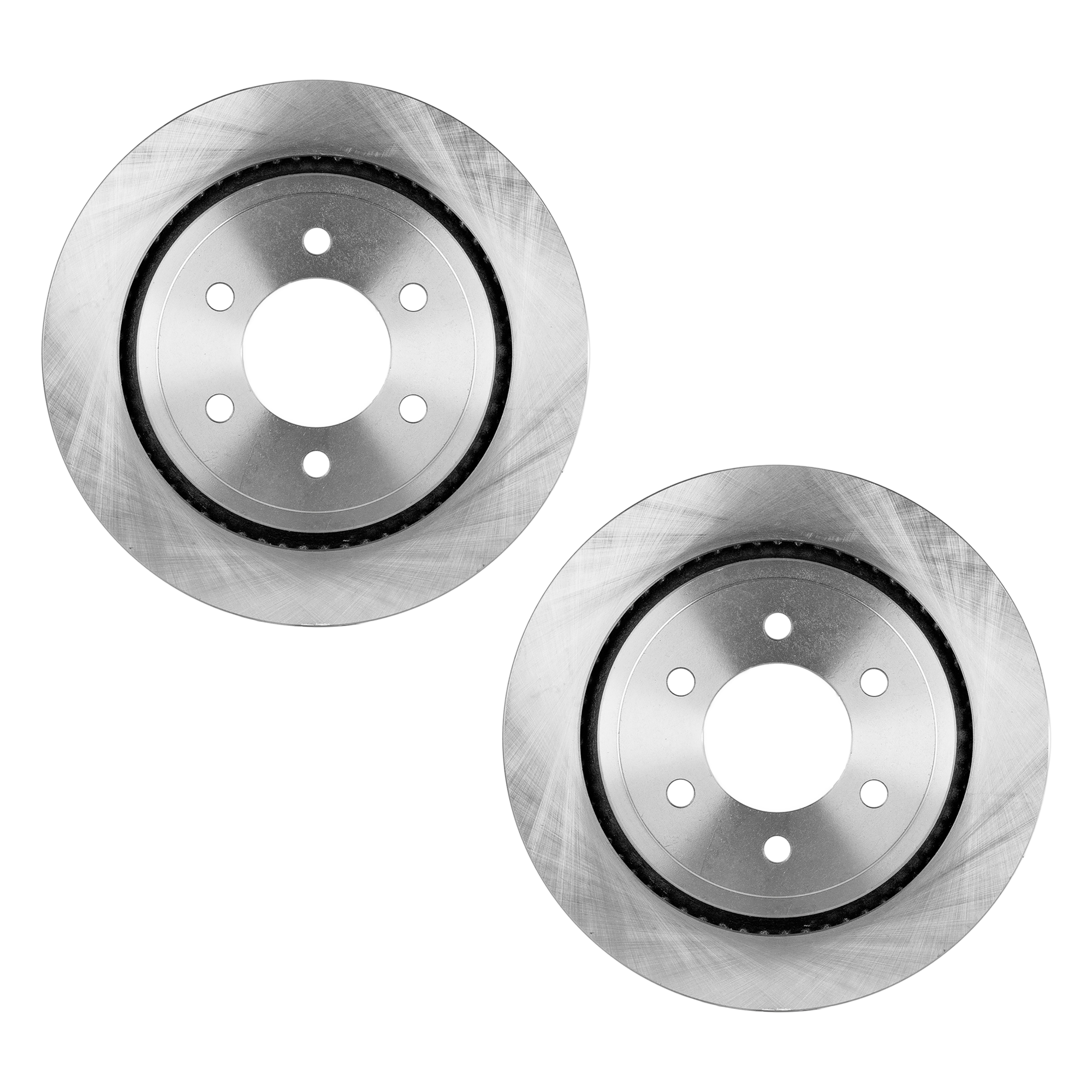 AM F 150-15-17 REAR BRAKE DISC 2 Wheel Set SKU SET STPF27110066-2 OEM FL3Z2C026A