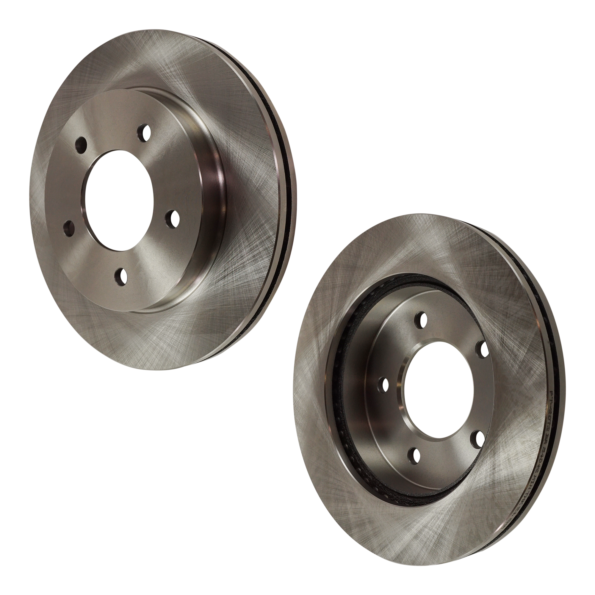 AM F 150-97-03 F 150 HERITAGE 04-04 FRONT BRAKE DISC RH AND LH 2 Wheel Set Plain Surface Vented 5 Lugs 4WD SKU SET STPF27110069-2 OEM F65Z1125AC
