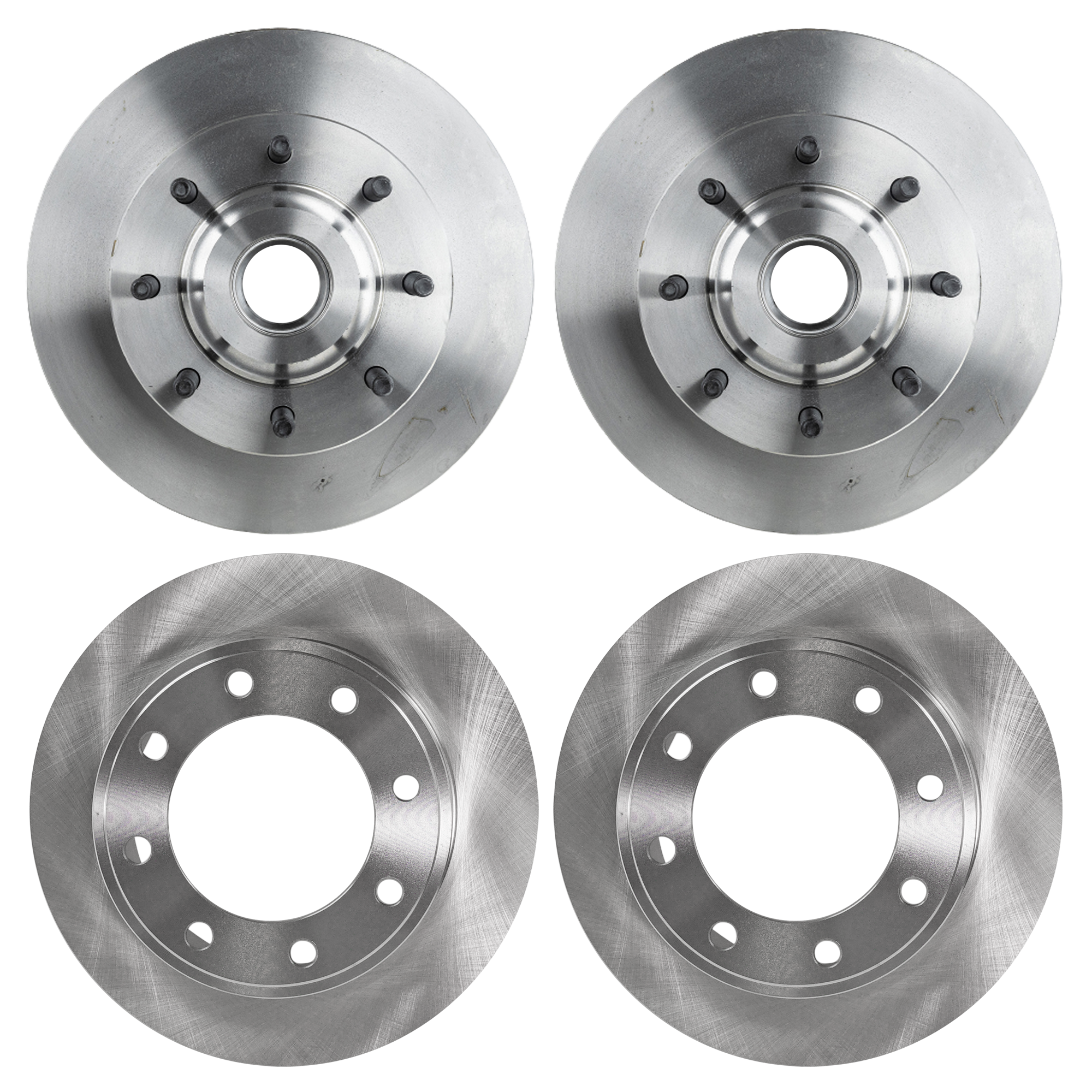 AM F 250 SUPER DUTY F 350 SUPER DUTY 05-07 FRONT AND REAR BRAKE DISC Plain Surface Vented 8 Lugs 4 Wheel Set SKU SET STPF27110080-4 OEM 42246-54129-900564-60054201-42