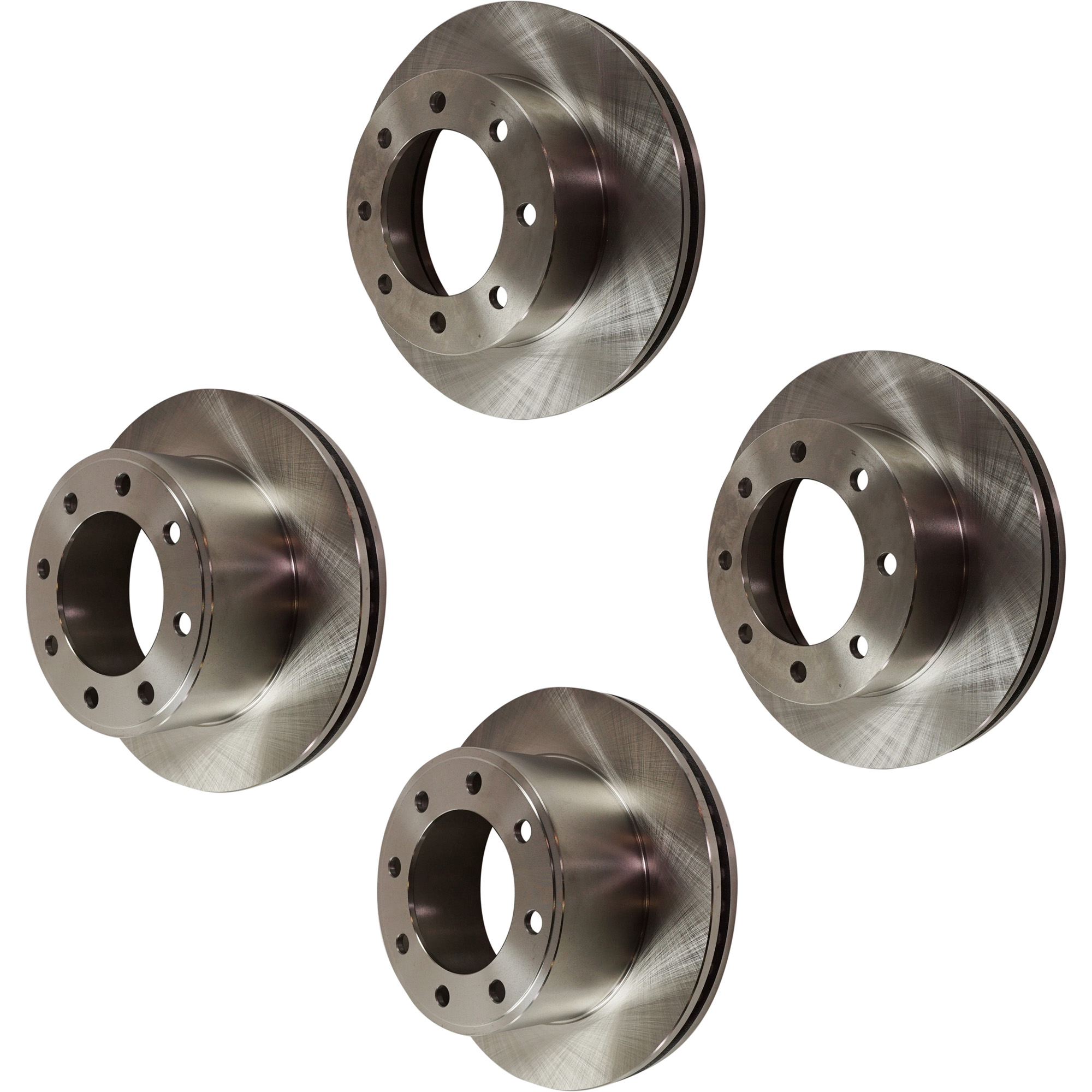 AM F 250 SUPER DUTY F 350 SUPER DUTY 05-12 FRONT AND REAR BRAKE DISC 4 Wheel Set SKU SET STPF27110082-4 OEM 5C3Z1125AB 6C3Z2C026AA 5C3Z2C0