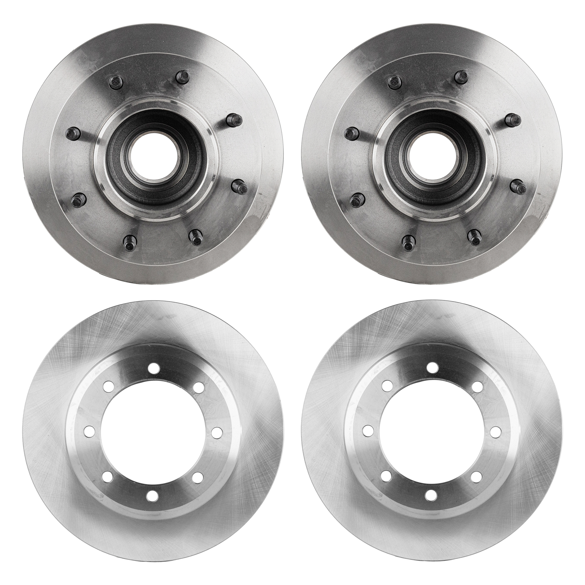 AM F 350 SUPER DUTY 07-12 FRONT AND REAR BRAKE DISC 4 Wheel Set SKU SET STPF27110084-4 OEM 42258-54159-60416-850065-90036