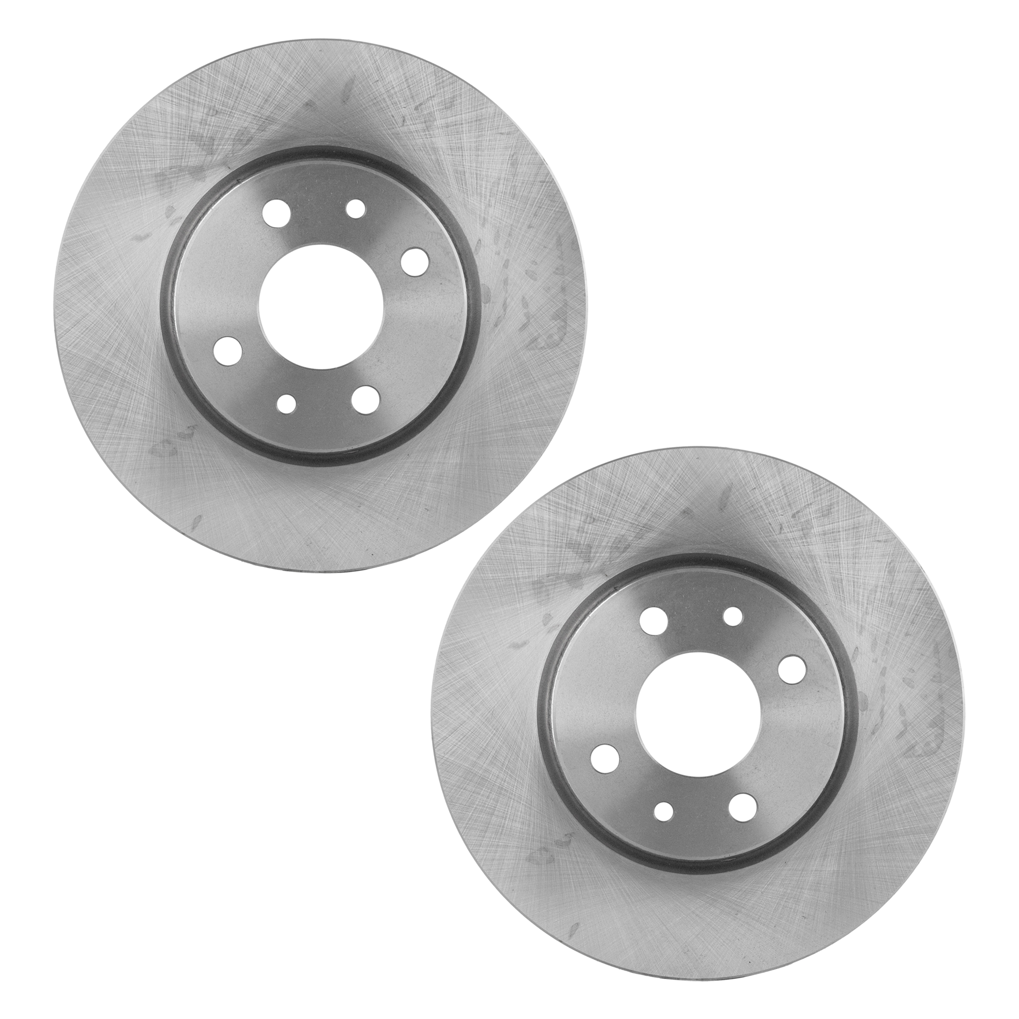 AM FIAT 500-12-17 FRONT BRAKE DISC RH AND LH 2 Wheel Set SKU SET STPF27110093-2 OEM 45563-850288-60007002-14HR006