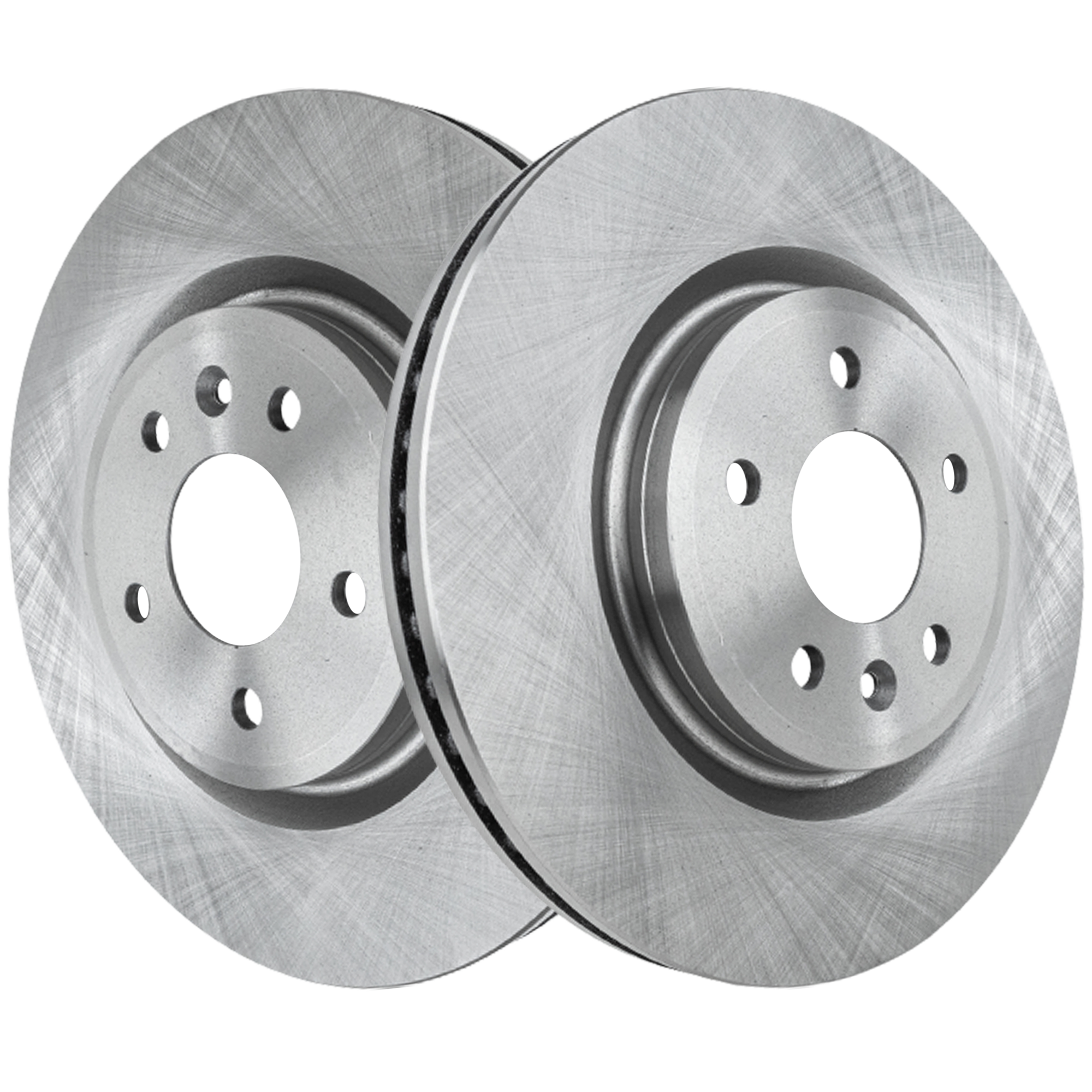 AM EXPLORER FLEX MKT TAURUS 11-19 FRONT BRAKE DISC 2 Wheel Set Plain Surface 5 Lugs SKU SET STPF27110100-2 OEM CB5Z1125A