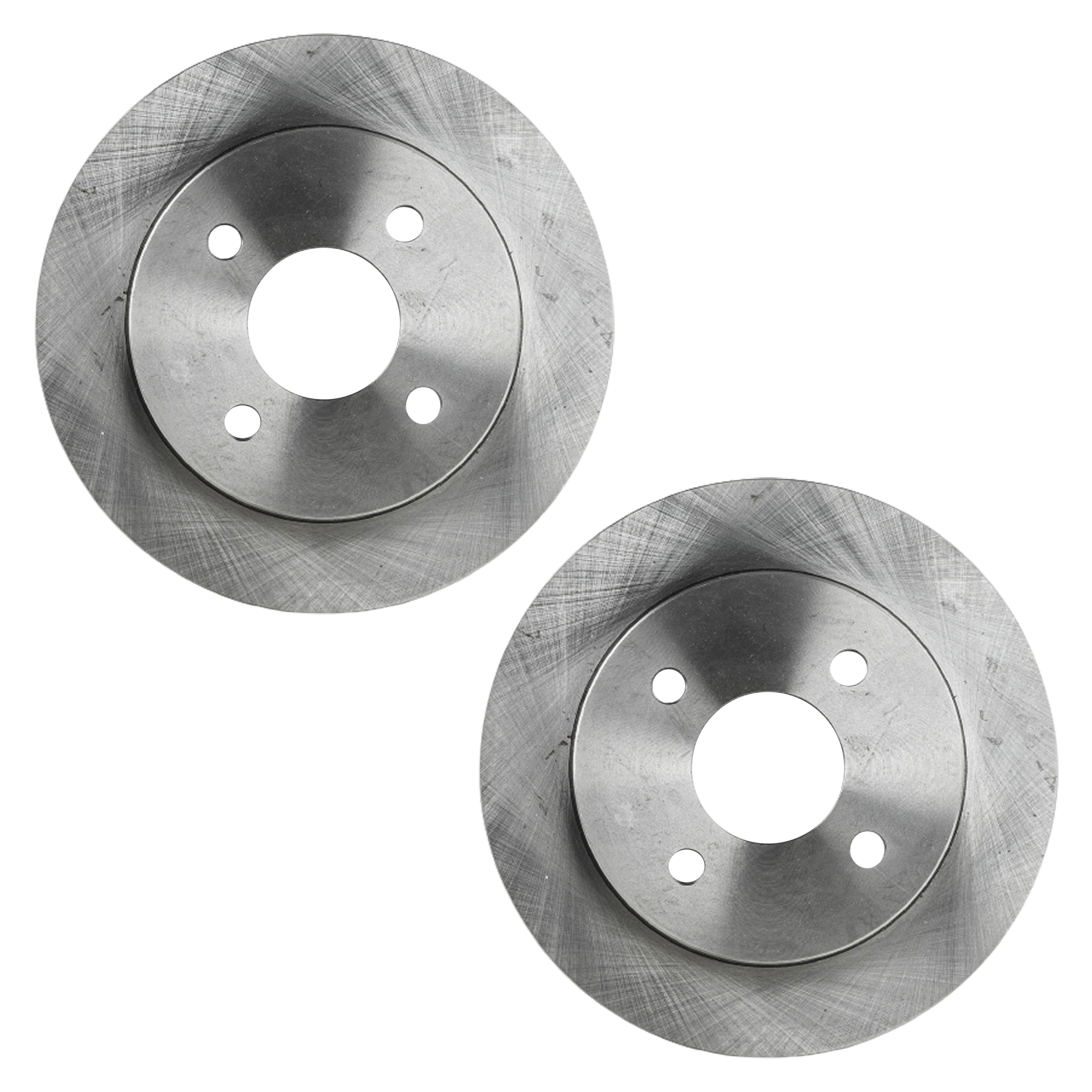 AM FOCUS 01-07 FIESTA 14-19 REAR BRAKE DISC RH AND LH 2 Wheel Set SKU SET STPF27110105-2 OEM 1S4Z2C026BA