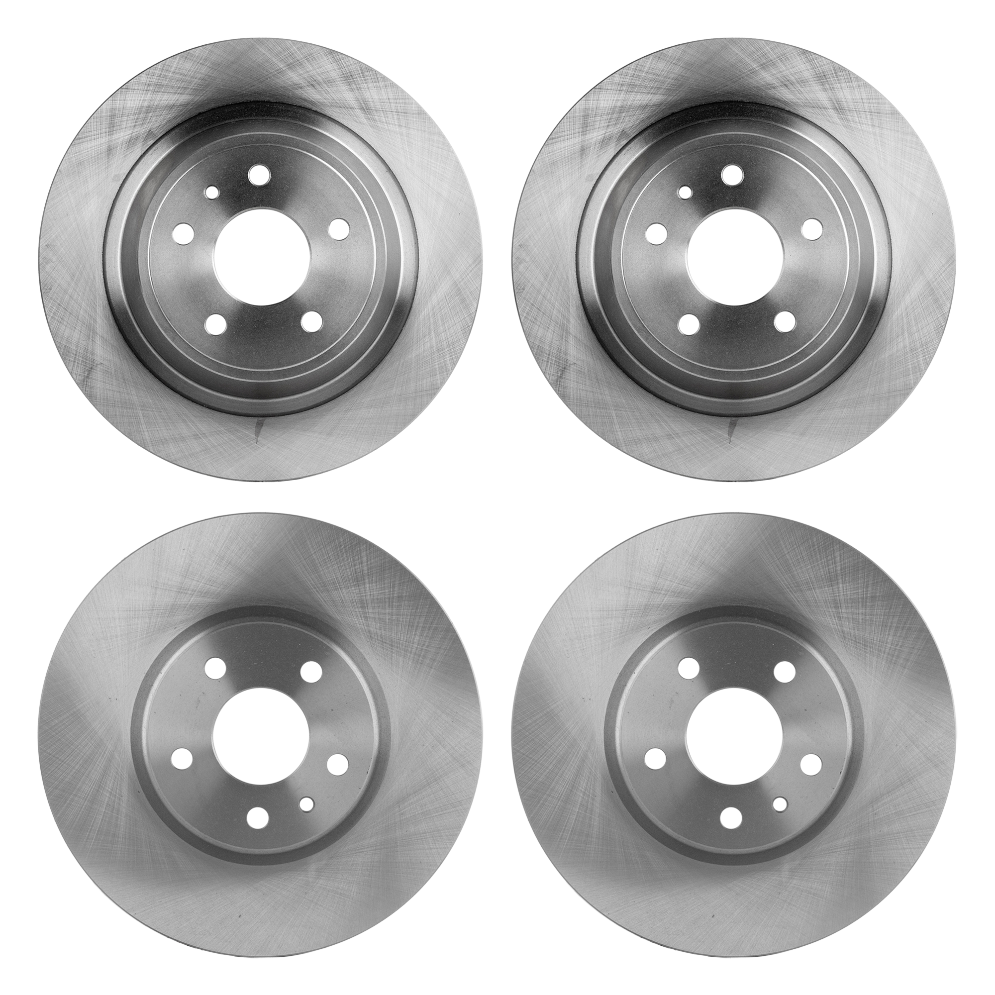 AM FUSION 13-18 MKZ 13-16 FRONT AND REAR BRAKE DISC RH AND LH 4 Wheel Set SKU SET STPF27110125-4 OEM DG9Z2C026A DG9Z1125A DG9C1125A