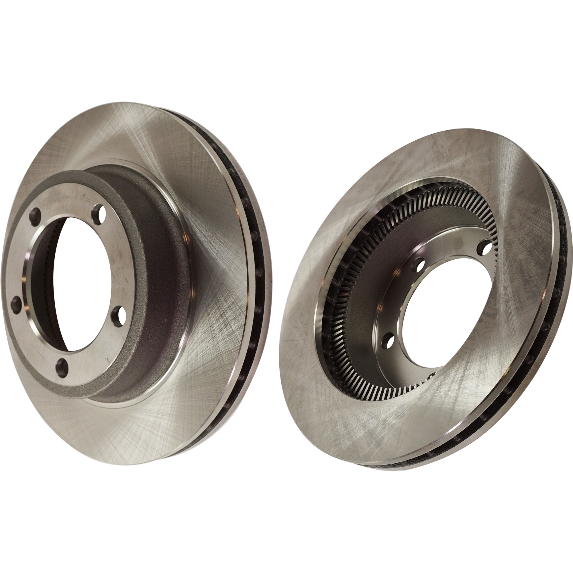 AM F 650 F 750-04-08 FRONT OR REAR BRAKE DISC Plain Surface Vented 5 Lugs 2 Wheel Set SKU SET STPF27110131-2 OEM 5607-5616-145349-12183016-6005