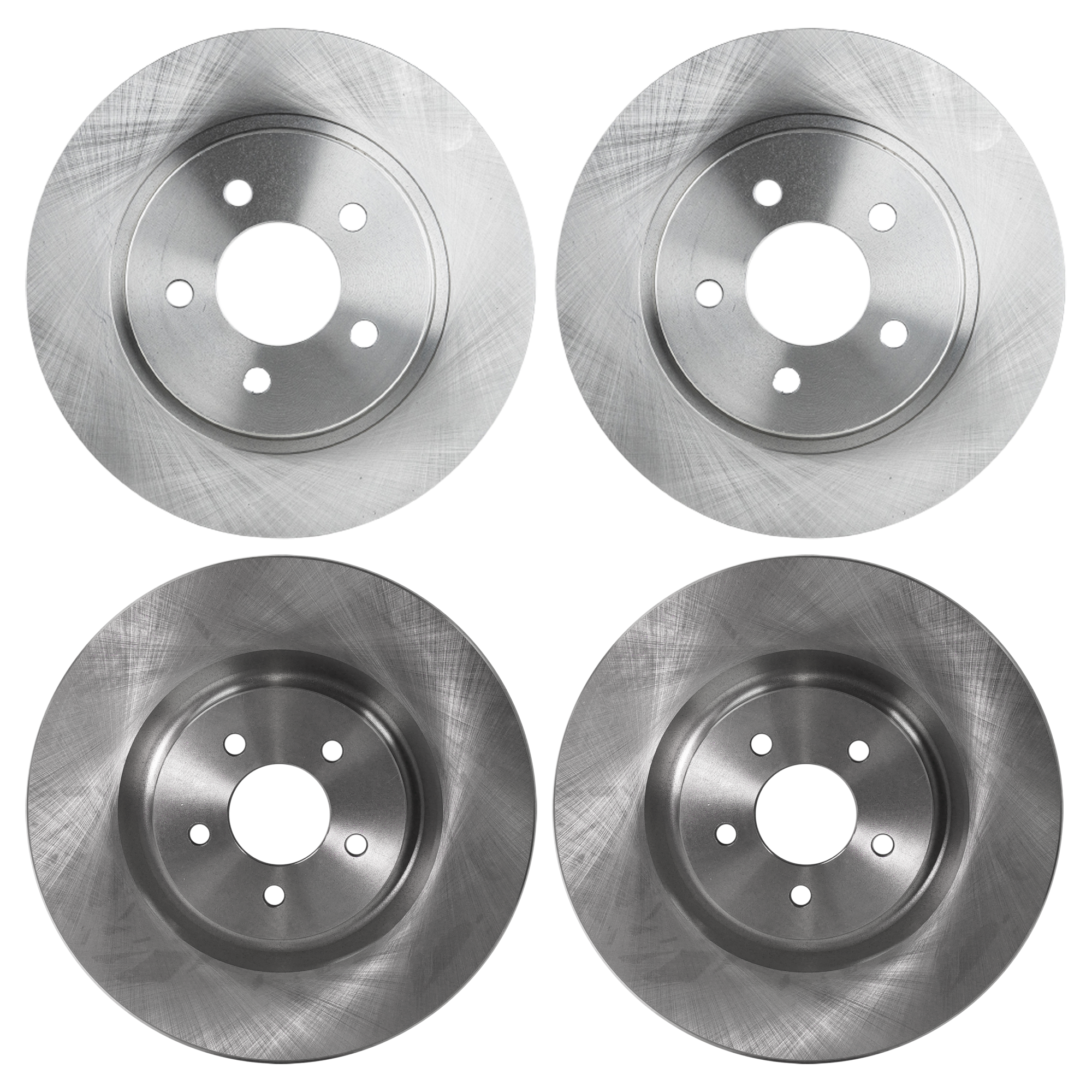 AM MUSTANG 07-14 FRONT AND REAR BRAKE DISC 4 Wheel Set SKU SET STPF27110137-4 OEM 42253-54151-850039-900918-6005