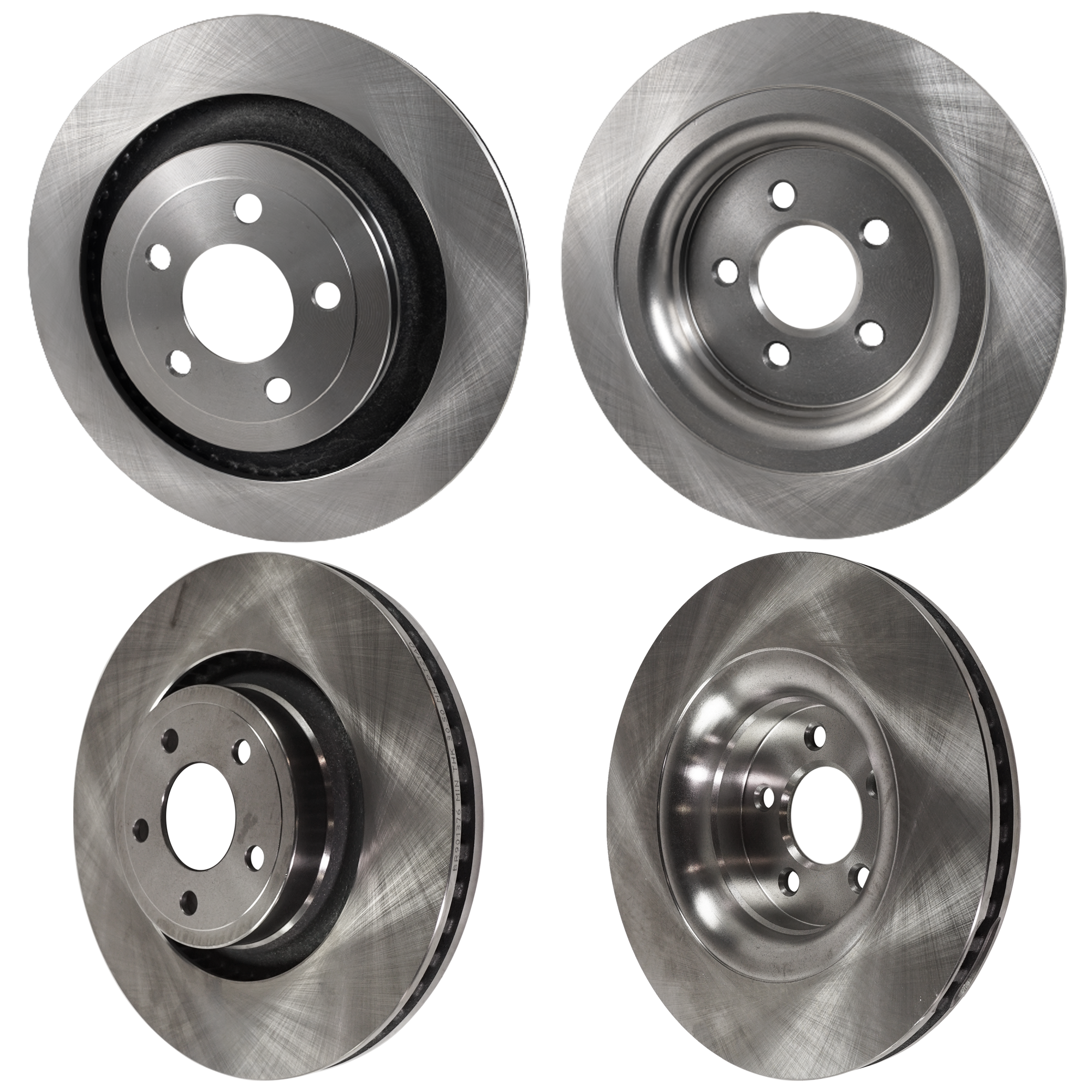 AM MUSTANG 15-20 FRONT AND REAR BRAKE DISC 4 Wheel Set SKU SET STPF27110139-4 OEM 42316-850416-60054078-681952R