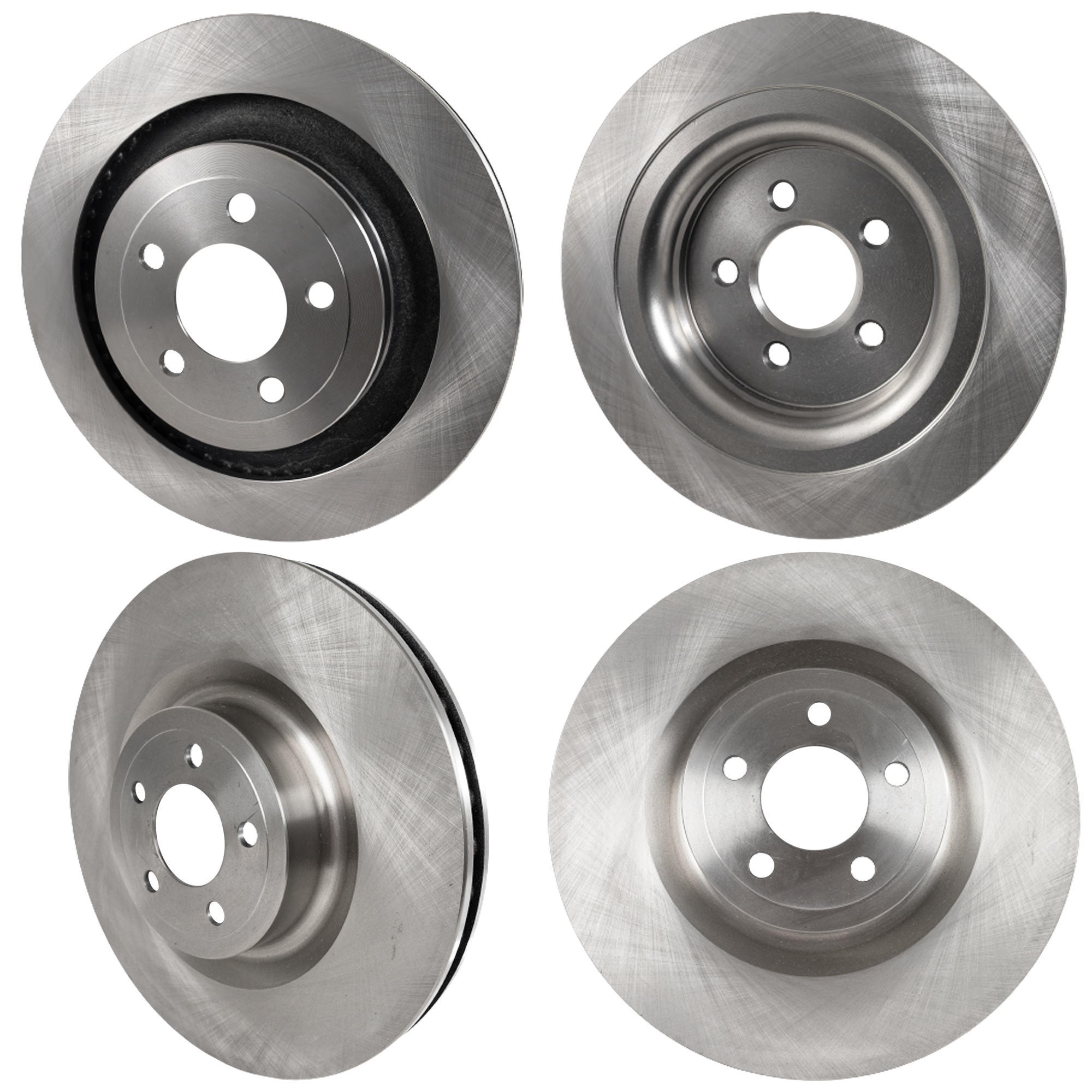 AM MUSTANG 15-20 FRONT AND REAR BRAKE DISC 4 Wheel Set SKU SET STPF27110141-4 OEM 42318-850491-60054074-681955R