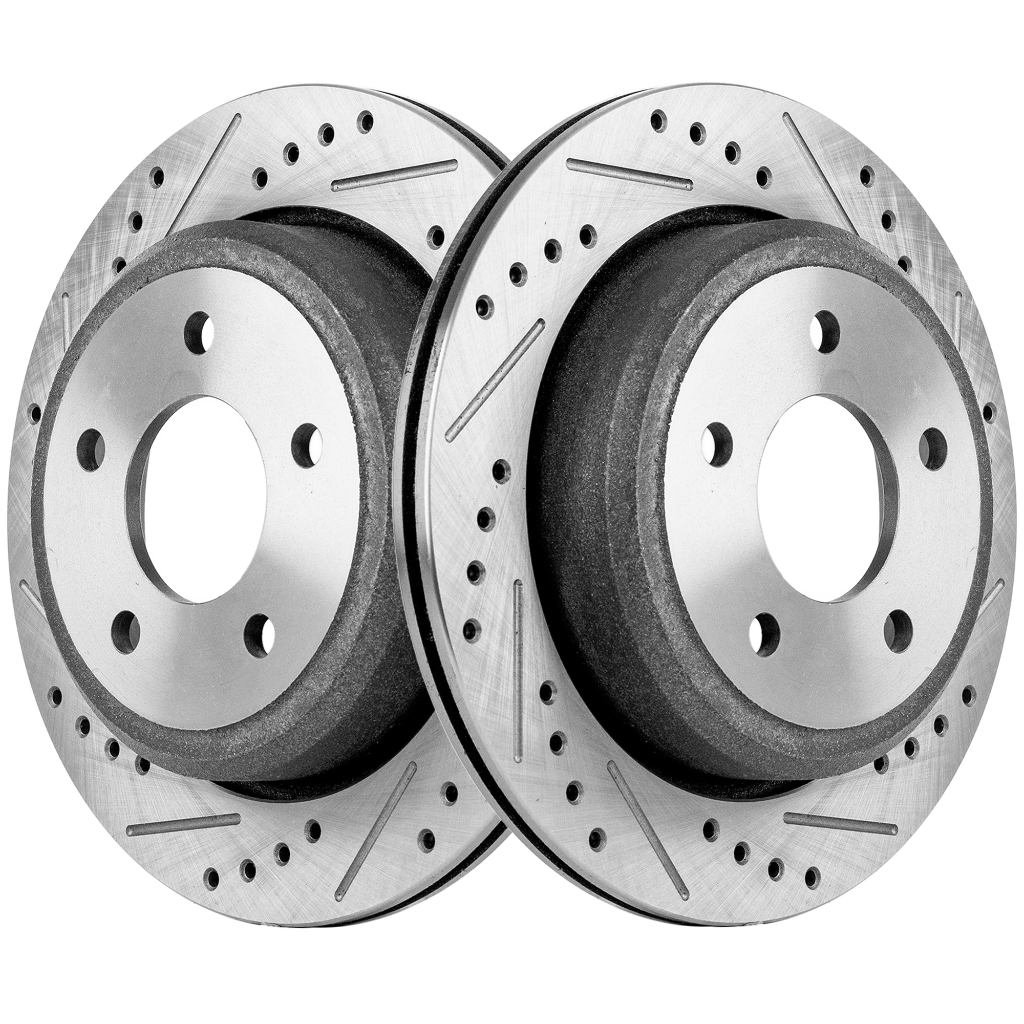 AM RANGER 10-11 B2300 PICKUP 10-10 REAR BRAKE DISC RH AND LH Performance Rotor Drilled and Slotted SKU SET STPF27110154DRS2 OEM 42274-54179-850246-60054092-54