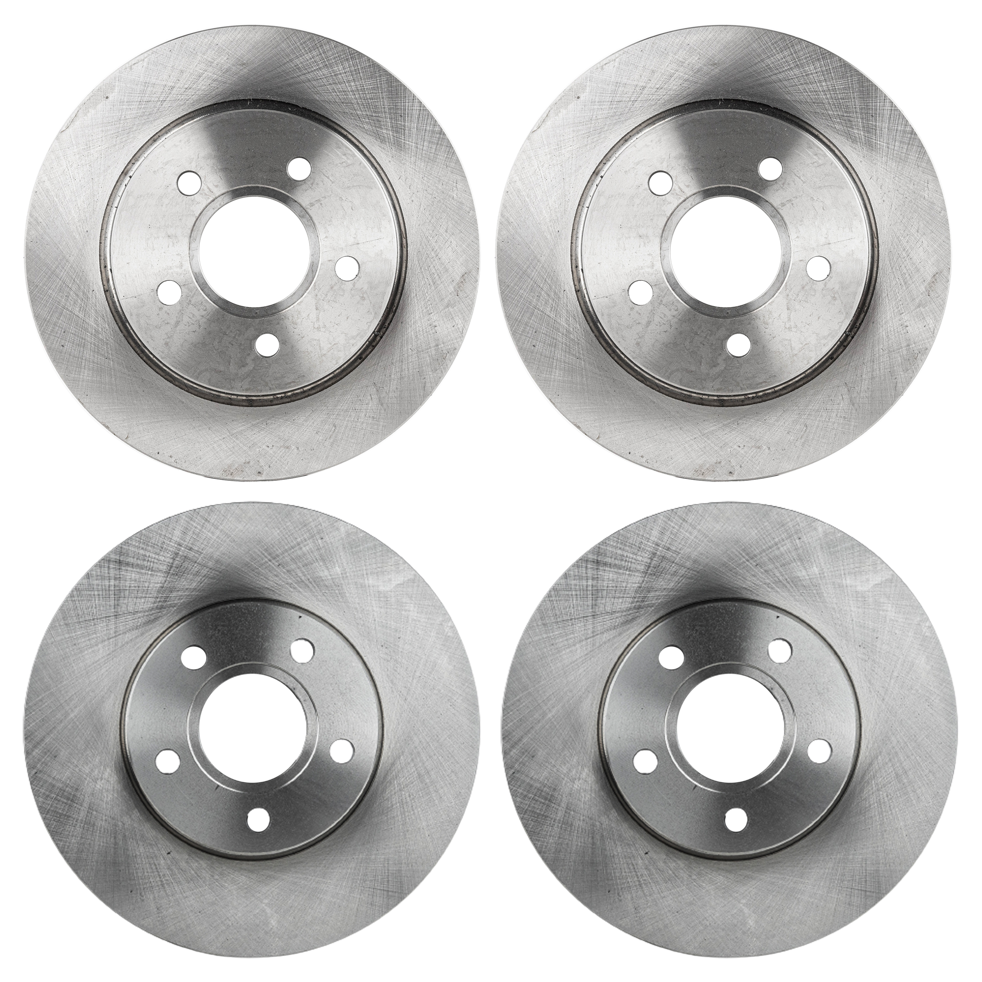 AM FOCUS 12-18 FRONT AND REAR BRAKE DISC RH AND LH 4 Wheel Set SKU SET STPF27110159-4 A OEM 42280-54182-850286-901068-6005
