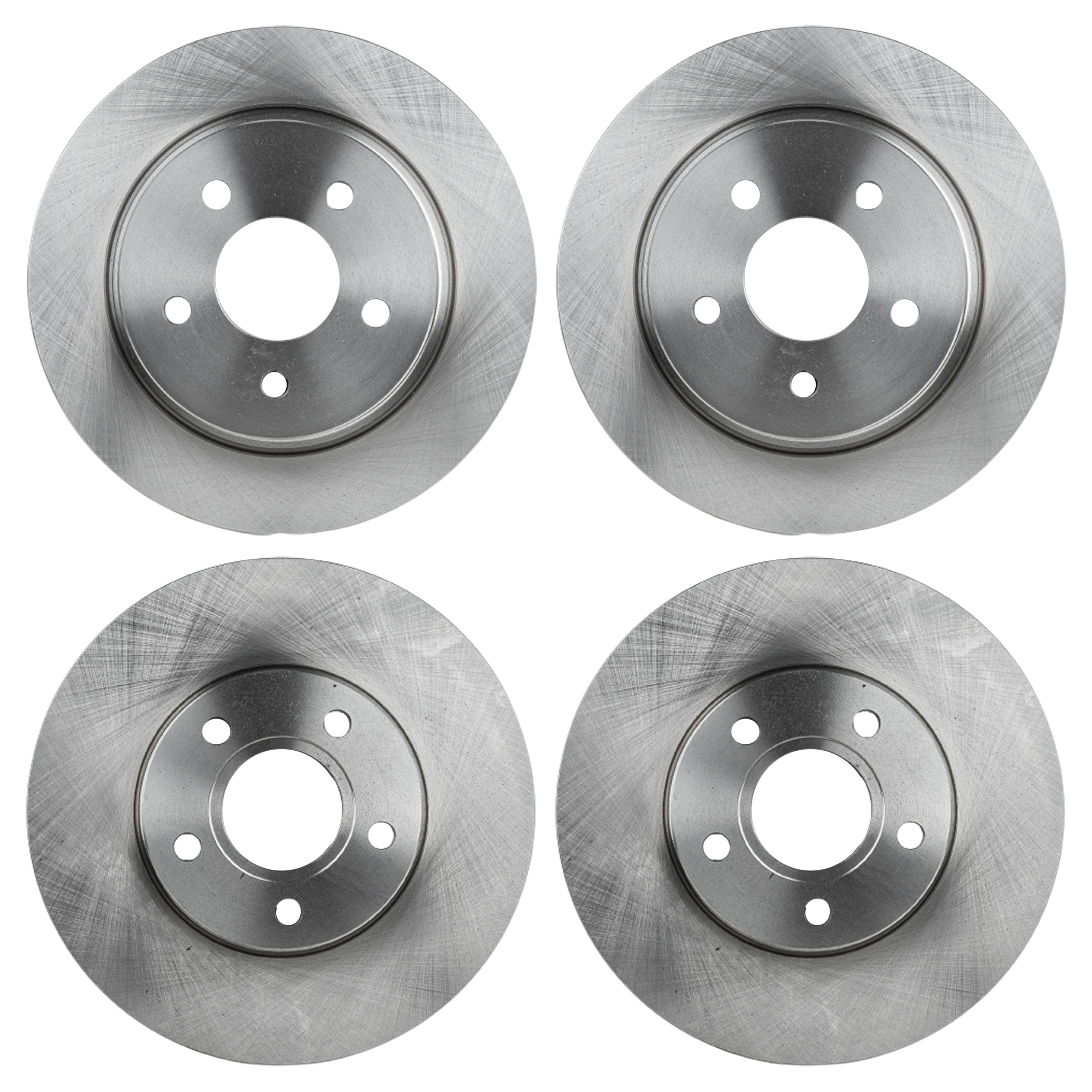 AM C MAX 13-18 FRONT AND REAR BRAKE DISC 4 Wheel Set SKU SET STPF27110159-4 B OEM 42283-850345-60054093-680999R