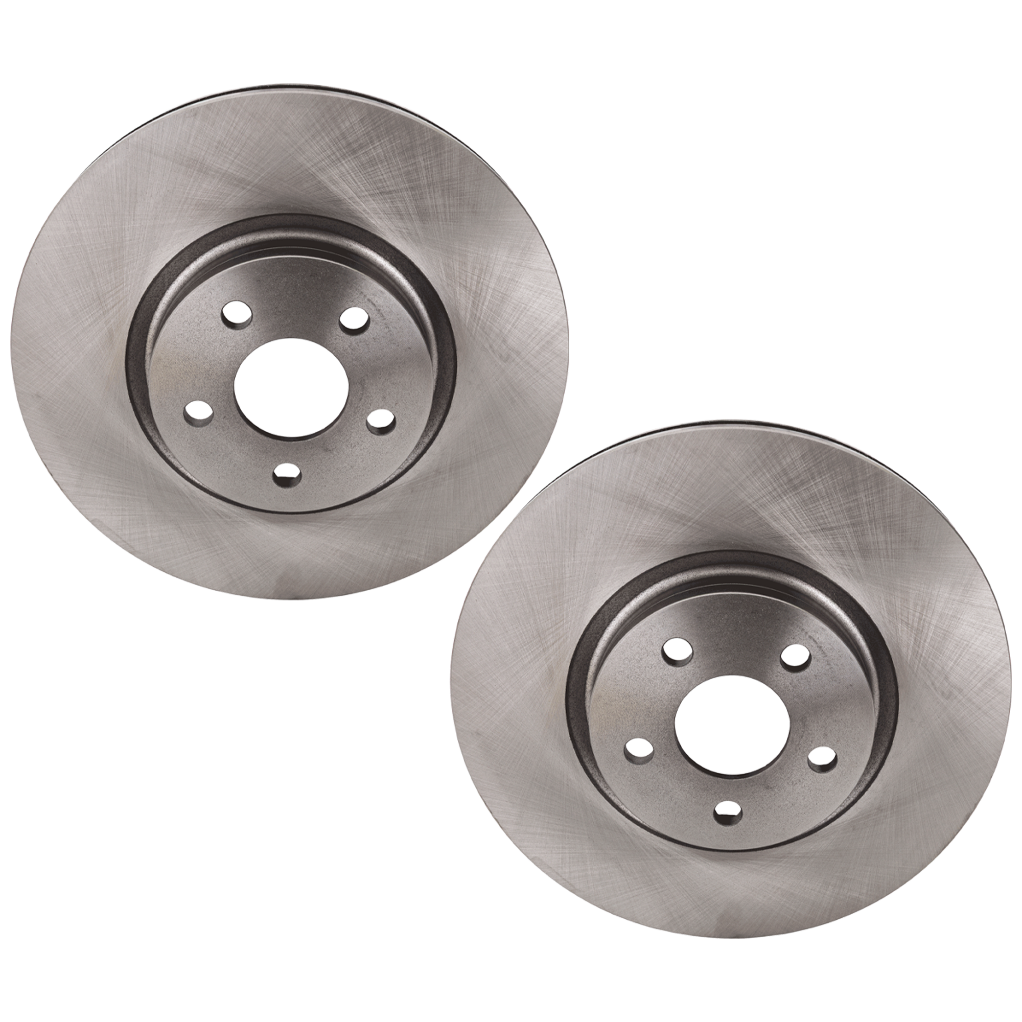 AM TRANSIT CONNECT 19-20 FRONT BRAKE DISC RH AND LH Plain Surface 5 Lugs Cast Iron SKU SET STPF271102522 OEM KV6Z1125A