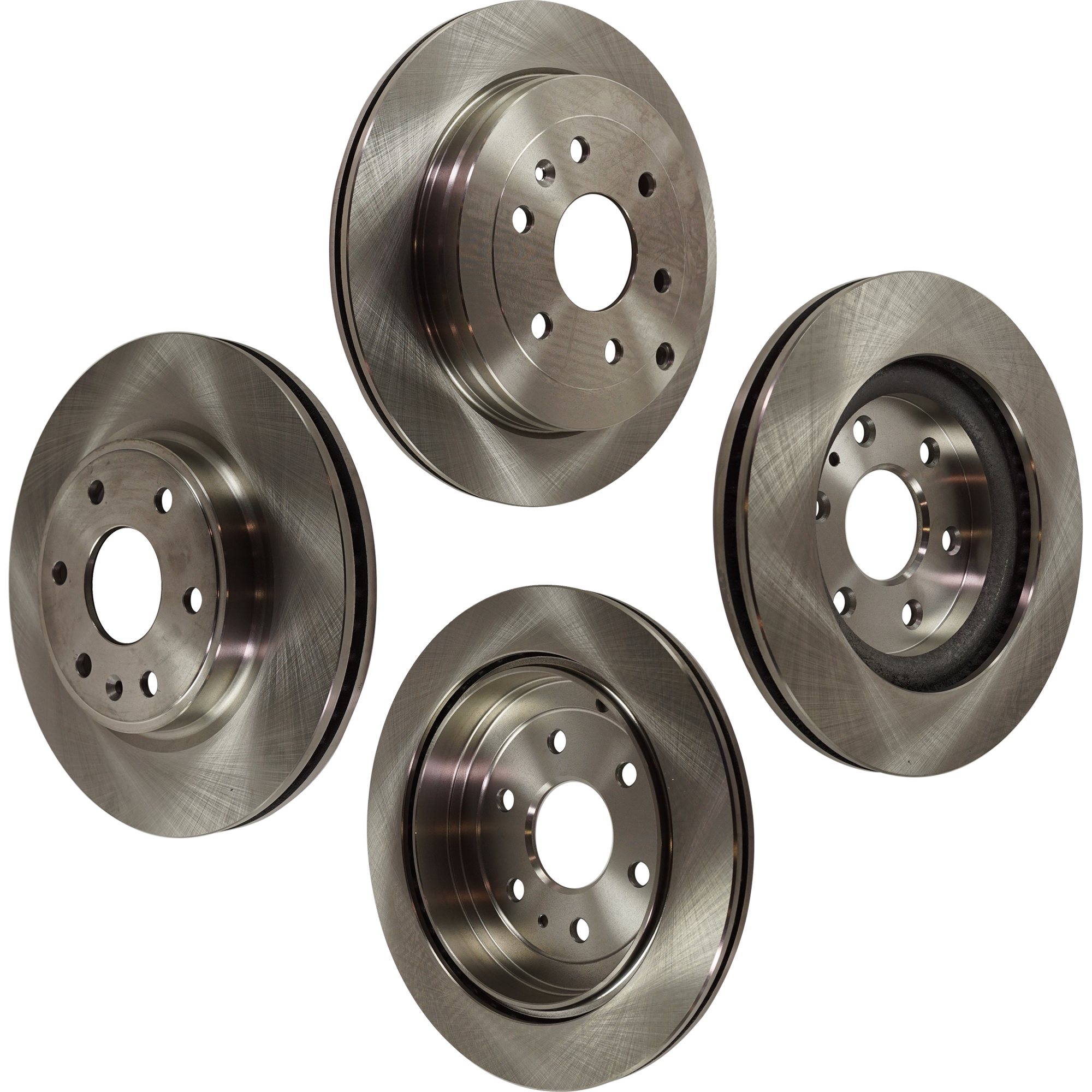 AM ACADIA 07-17 FRONT AND REAR BRAKE DISC 4 Wheel Set SKU SET STPG27110001-4 OEM 10390111-25853001-22955495-18A