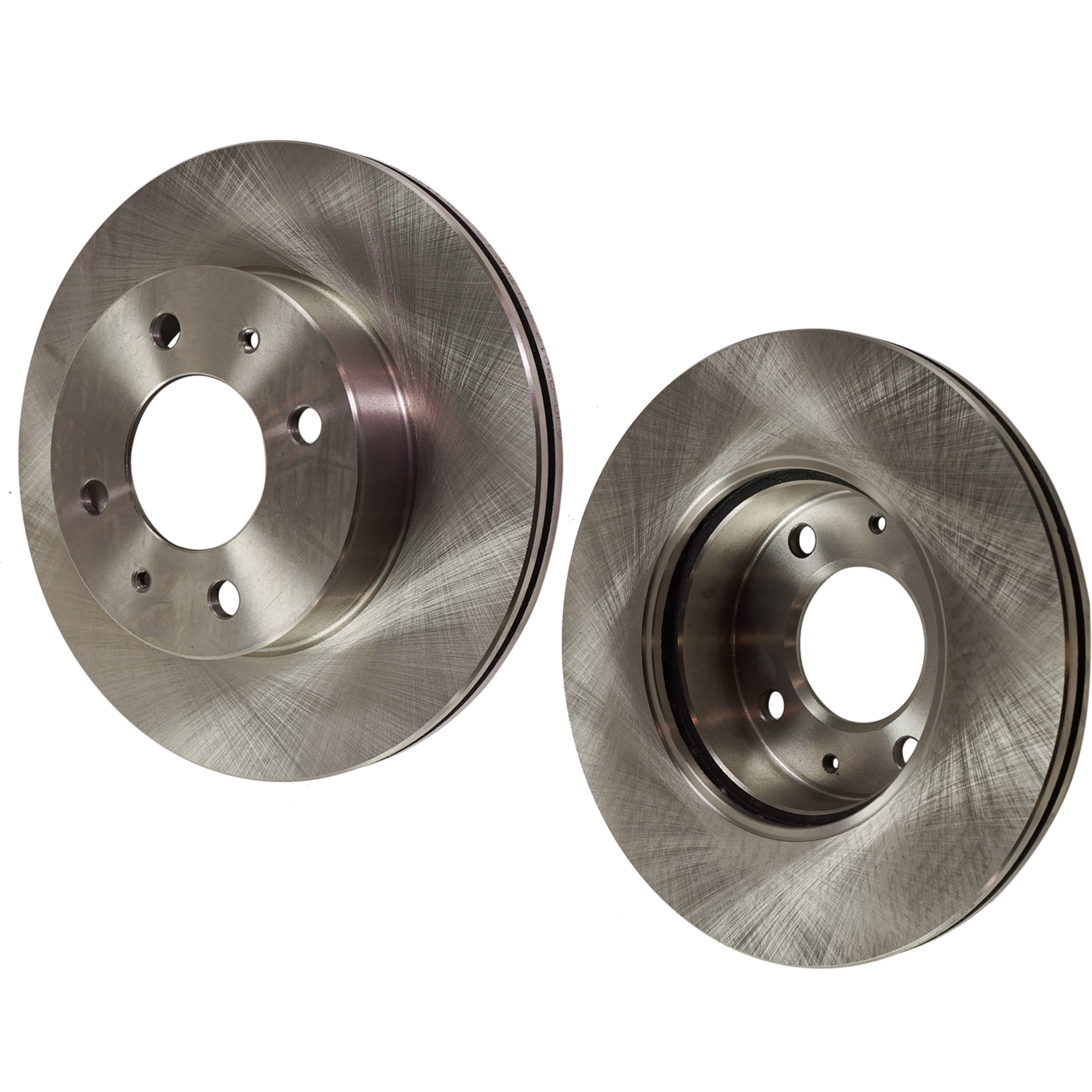 AM ACCENT 00-02 FRONT BRAKE DISC RH AND LH 2 Wheel Set SKU SET STPH27110003-2 OEM 5171225060-5171225010