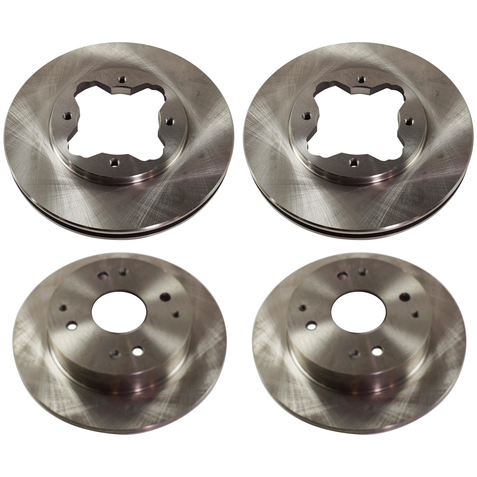 AM ACCORD 91-97 CL 97-97 FRONT AND REAR BRAKE DISC 4 Wheel Set SKU SET STPH27110009-4 OEM 45251SM4000-45251SM4010-45251S