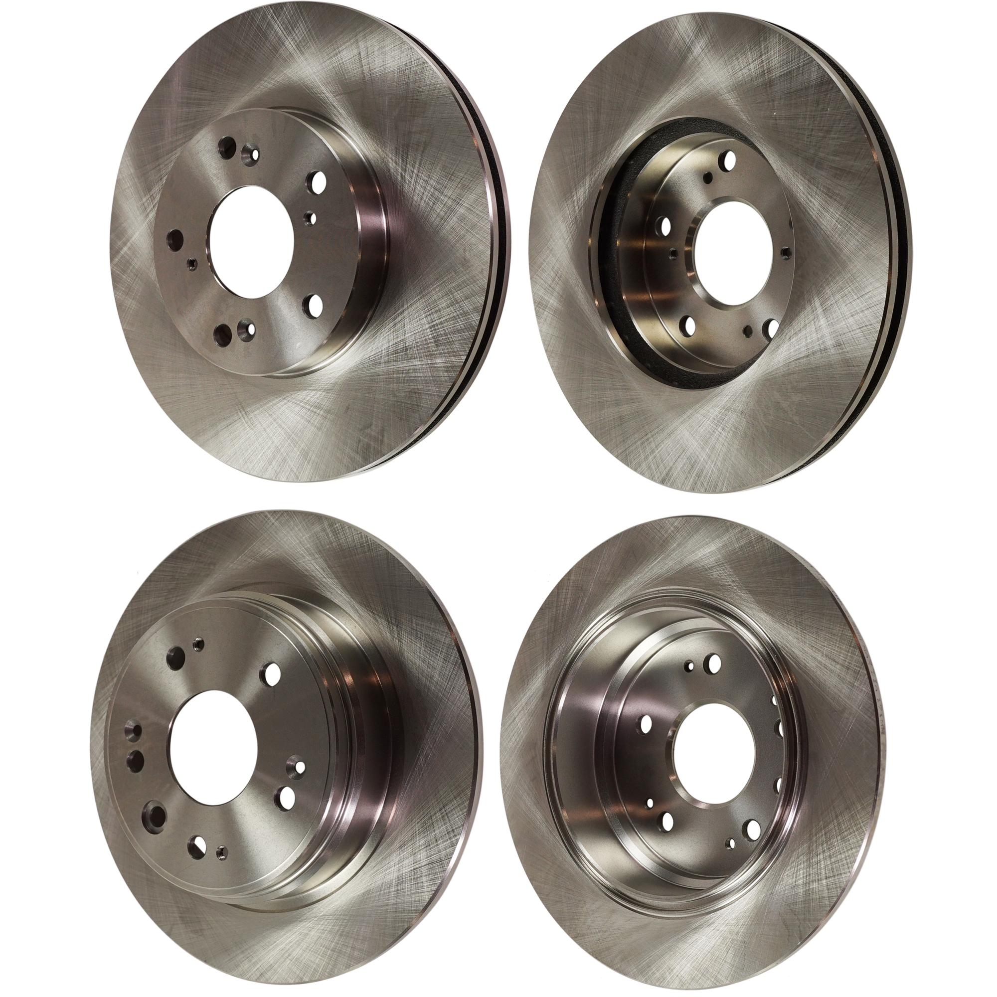 AM CR V 02-04 FRONT AND REAR BRAKE DISC 4 Wheel Set SKU SET STPH27110014-4 C OEM 45251S87A00-42510S9AN00