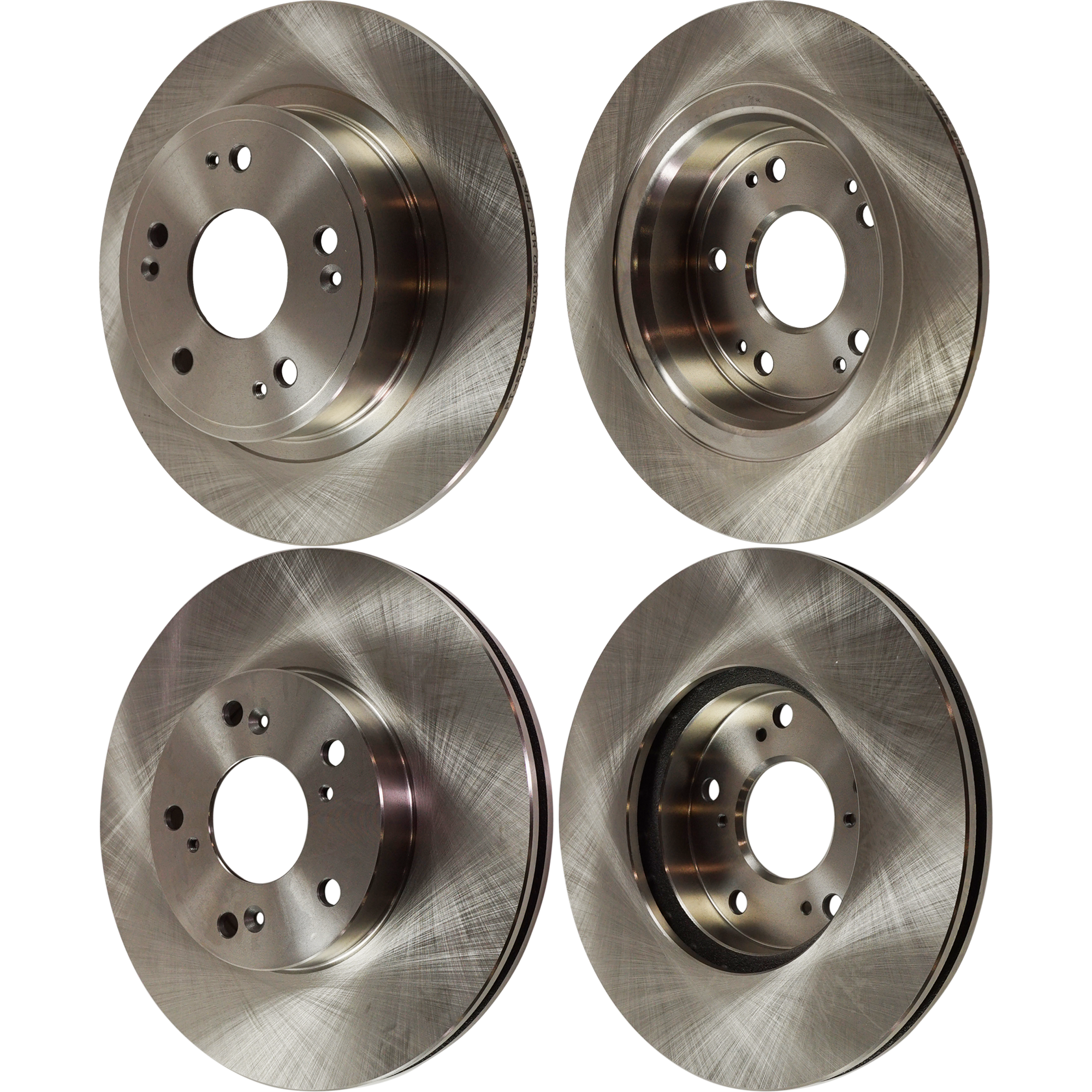 AM ACCORD 05-17 FRONT AND REAR BRAKE DISC 4 Wheel Set SKU SET STPH27110014-4 E OEM 42510SFY000-42510TA0A00-42510T
