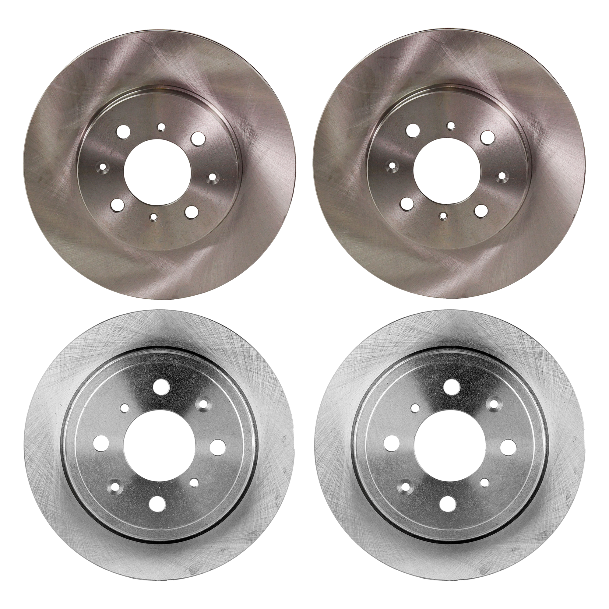 AM CIVIC 92-00 CIVIC DEL SOL 94-97 FRONT AND REAR BRAKE DISC 4 Wheel Set SKU SET STPH27110021-4 B OEM 42510SE0000-42510SE0010-42510S