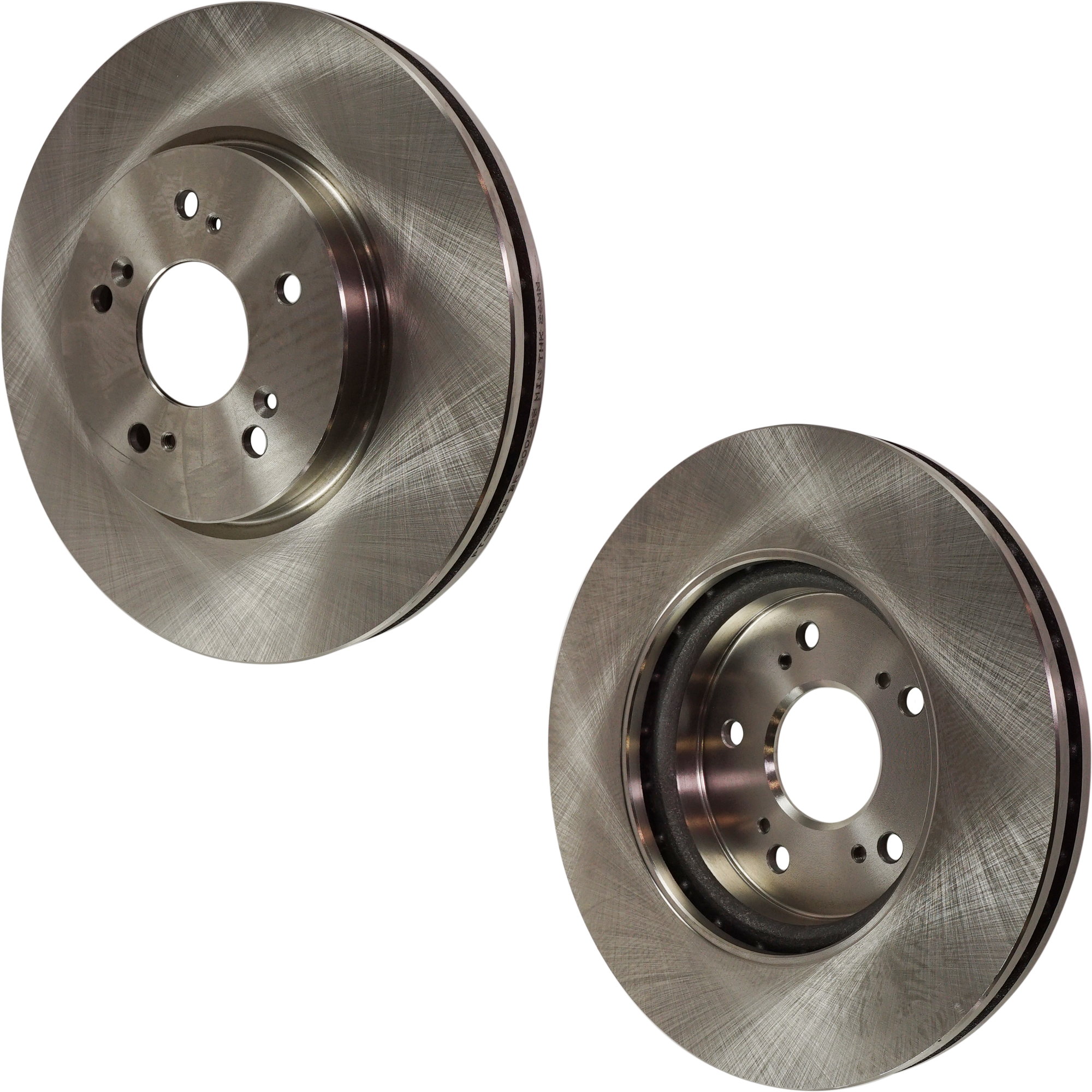 AM ACCORD CROSSTOUR 10-11 CROSSTOUR 12-15 FRONT BRAKE DISC 2 Wheel Set Plain Surface Vented 5 Lugs SKU SET STPH27110024-2 OEM 45251SWAA00-45251SWE000-45251S