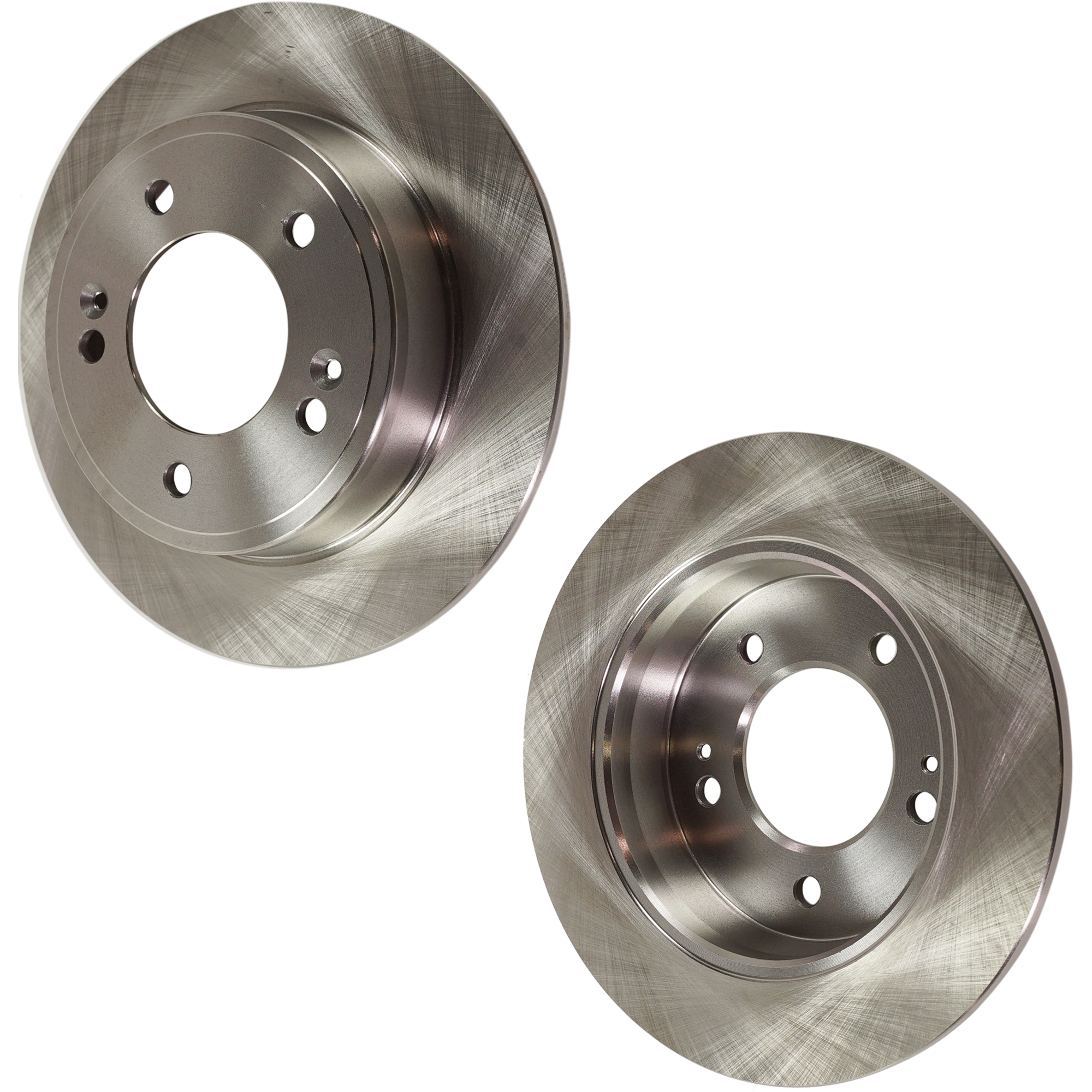 AM ELANTRA 11-20 SOUL 14-22 REAR BRAKE DISC RH AND LH Plain Surface Solid 5 Lugs SKU SET STPH27110031-2 OEM 44746-0833529-850287-60003037