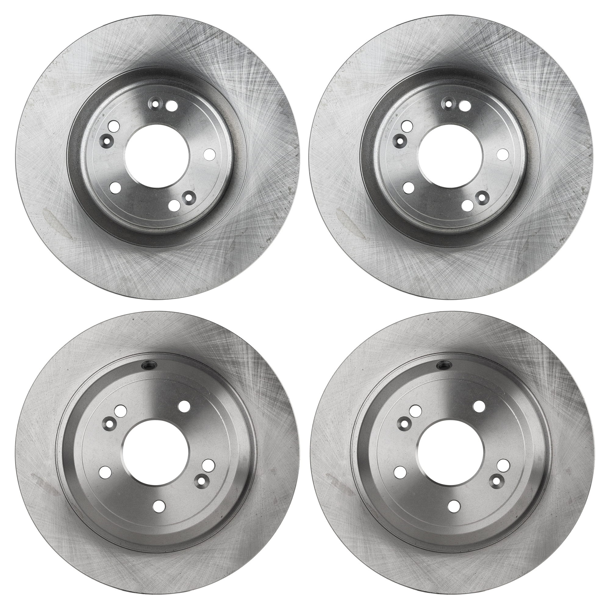 AM GENESIS 10-11 FRONT AND REAR BRAKE DISC 4 Wheel Set SKU SET STPH27110039-4 A OEM 31528-44805-850117-900786-1215