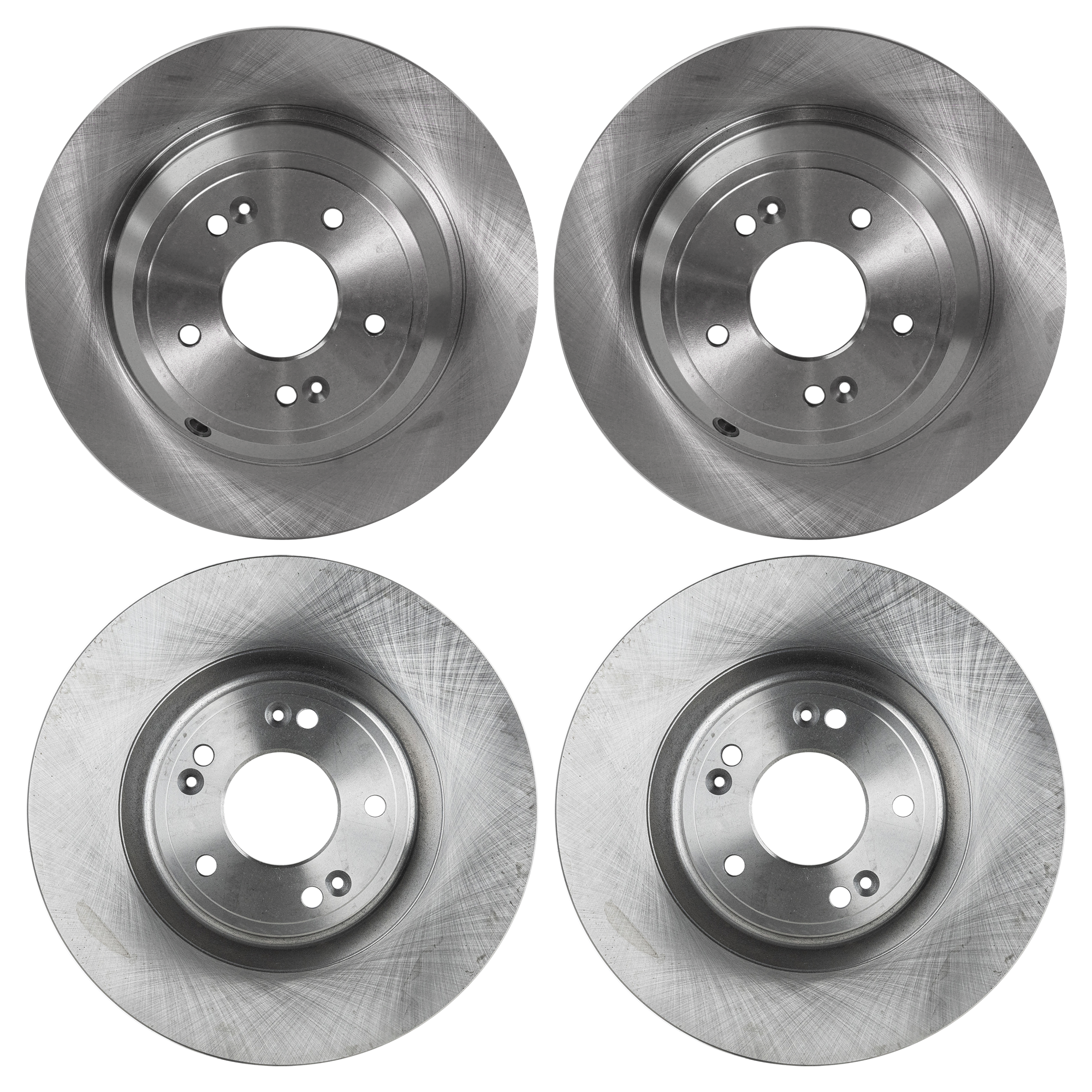 AM GENESIS 09-10 FRONT AND REAR BRAKE DISC 4 Wheel Set SKU SET STPH27110039-4 B OEM 31528-44805-850117-900786-1215