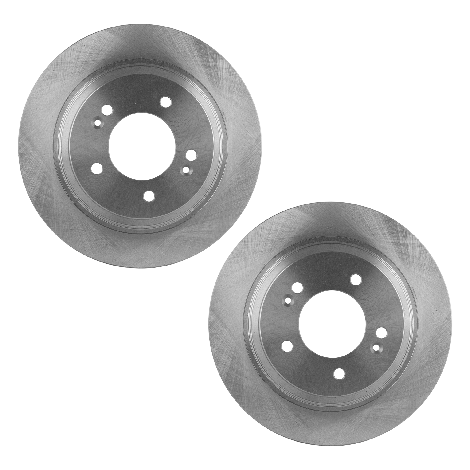 AM OPTIMA 13-20 SONATA 15-22 REAR BRAKE DISC RH AND LH Plain Surface Solid 5 Lugs SKU SET STPH27110053-2 OEM 44766-850354-60021014-901430G