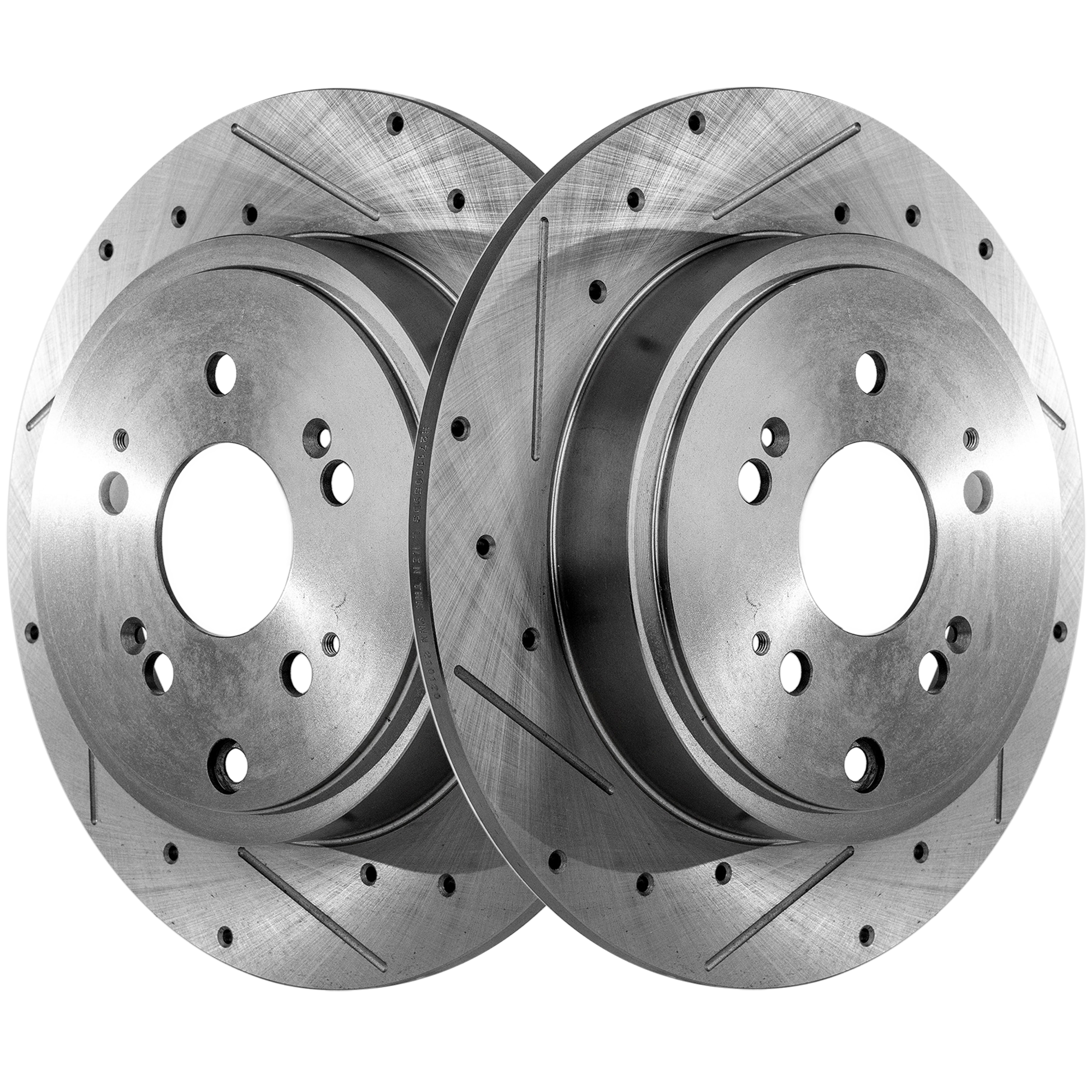 AM RIDGELINE 06-14 REAR BRAKE DISC RH AND LH Performance Rotor Drilled and Slotted SKU SET STPH27110059DRS2 OEM 31398-44318-60418-900394-60059