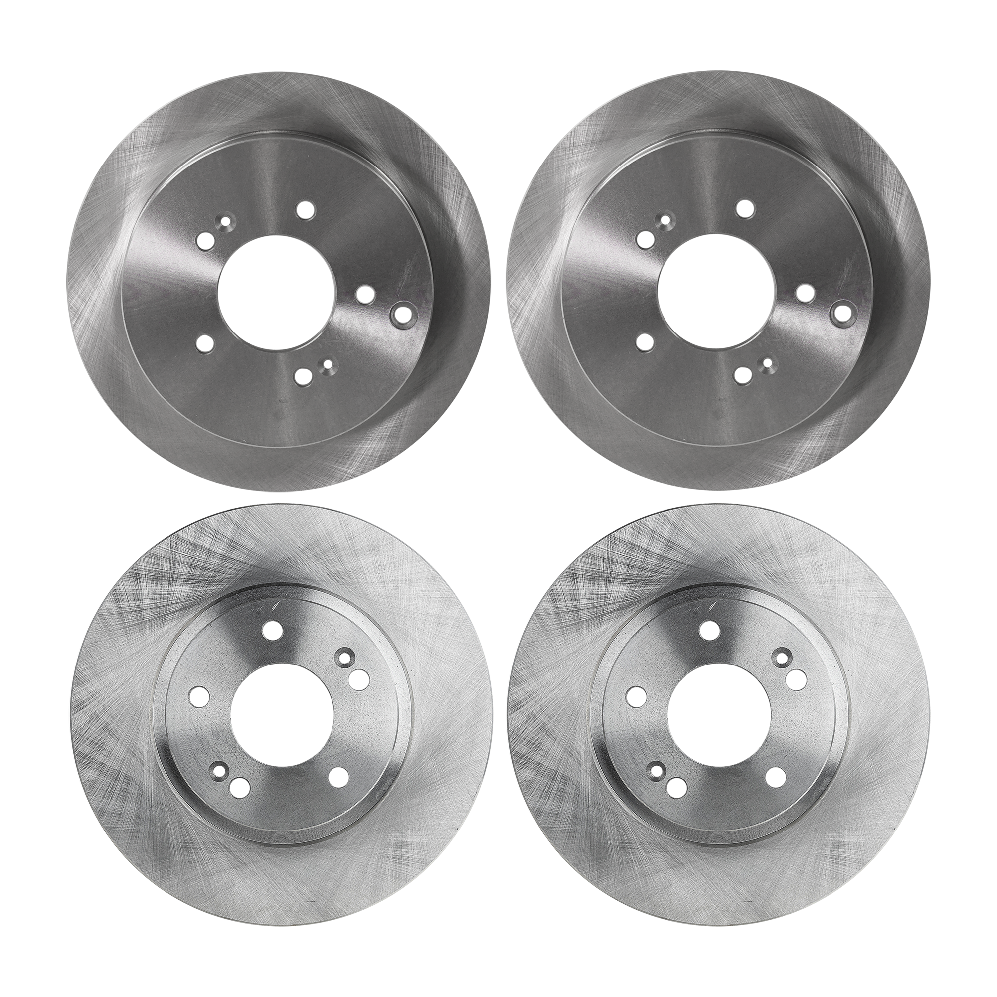 AM SANTA FE 01-06 FRONT AND REAR BRAKE DISC 4 Wheel Set SKU SET STPH27110065-4 OEM 584113A300-5171226100