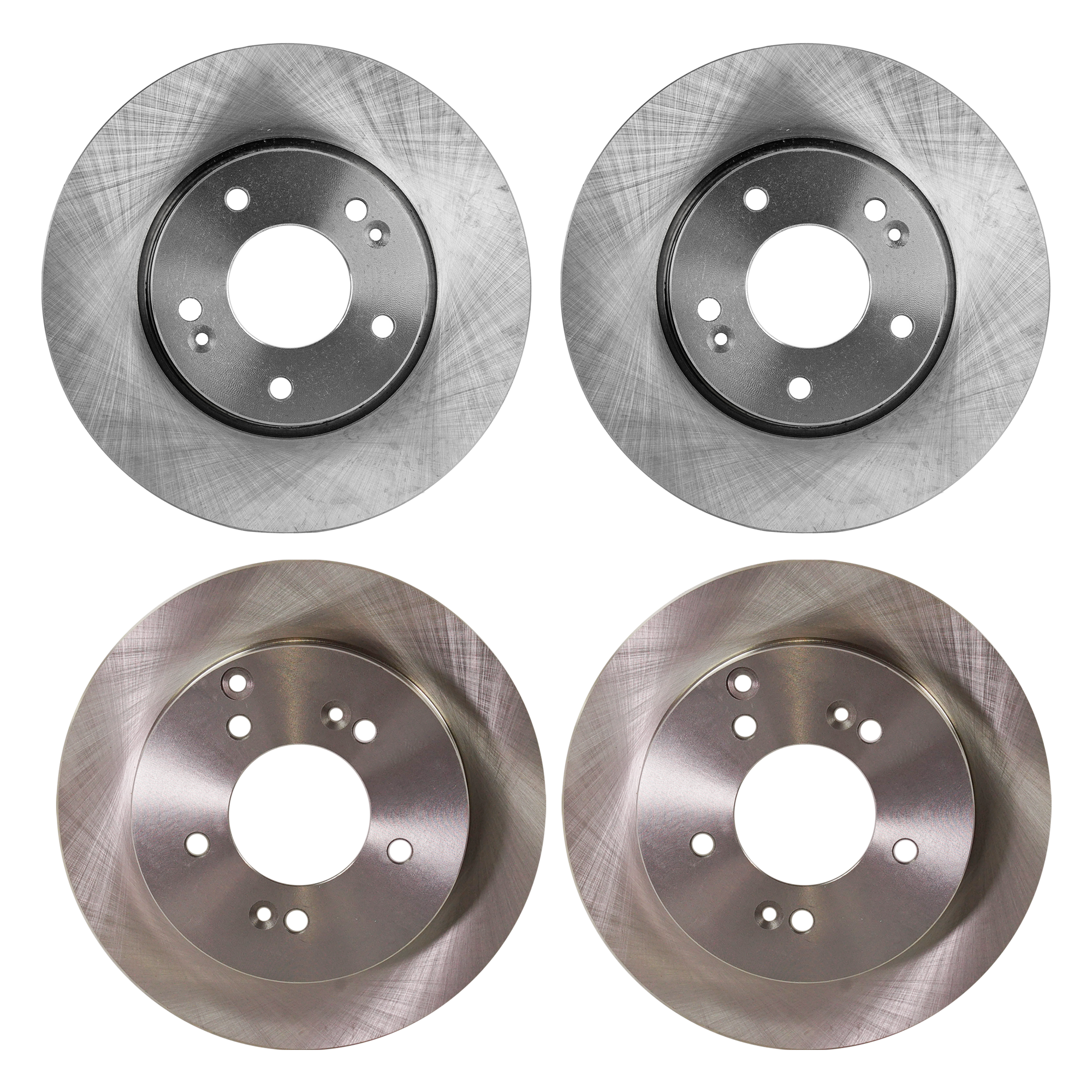 AM RONDO 11-12 FRONT AND REAR BRAKE DISC 4 Wheel Set SKU SET STPH27110074-4 D OEM 517122C000-517121F000-517121F3