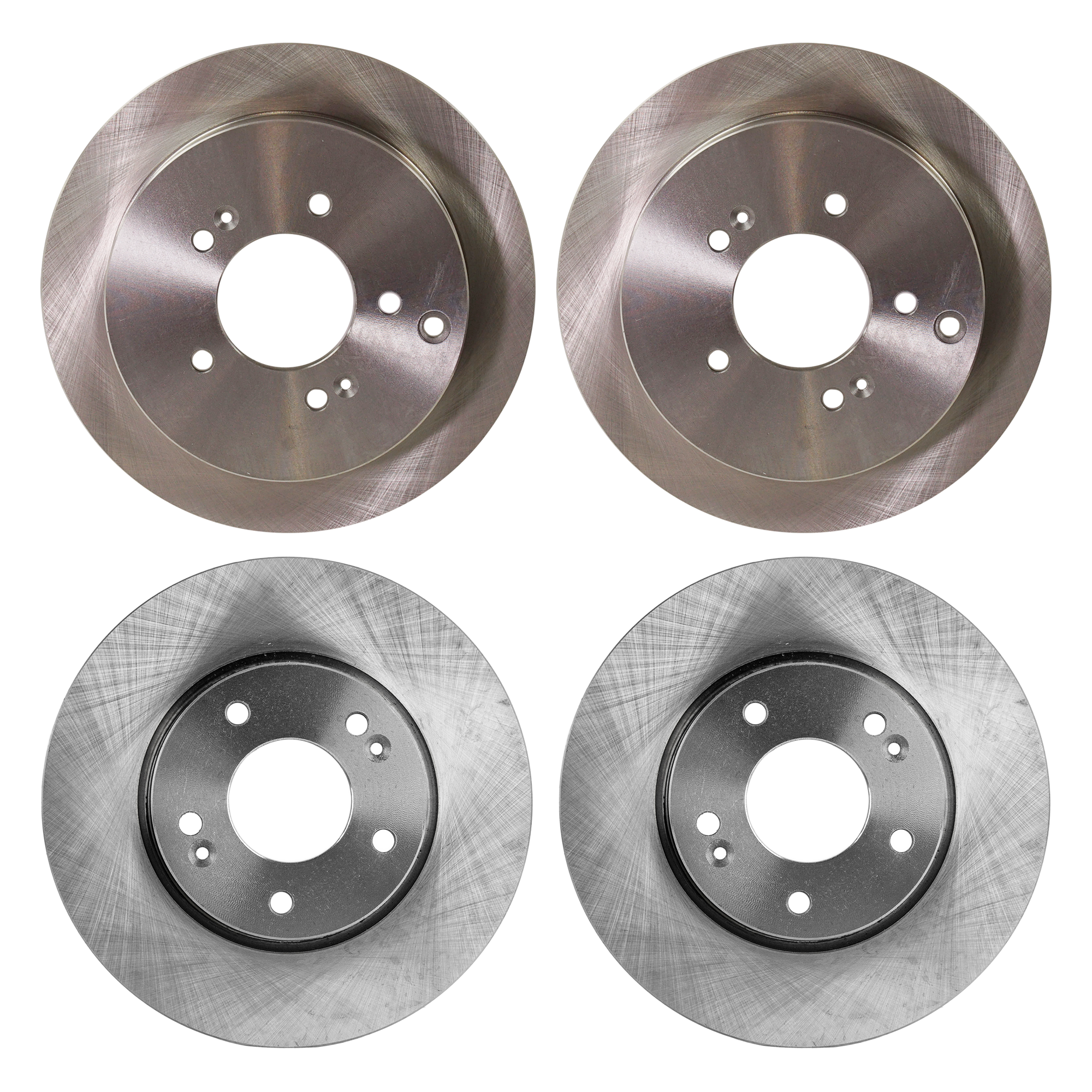 AM SPORTAGE 05-10 TUCSON 05-09 FRONT AND REAR BRAKE DISC 4 Wheel Set SKU SET STPH27110074-4 G OEM 584113A300-517122C000-517121F0