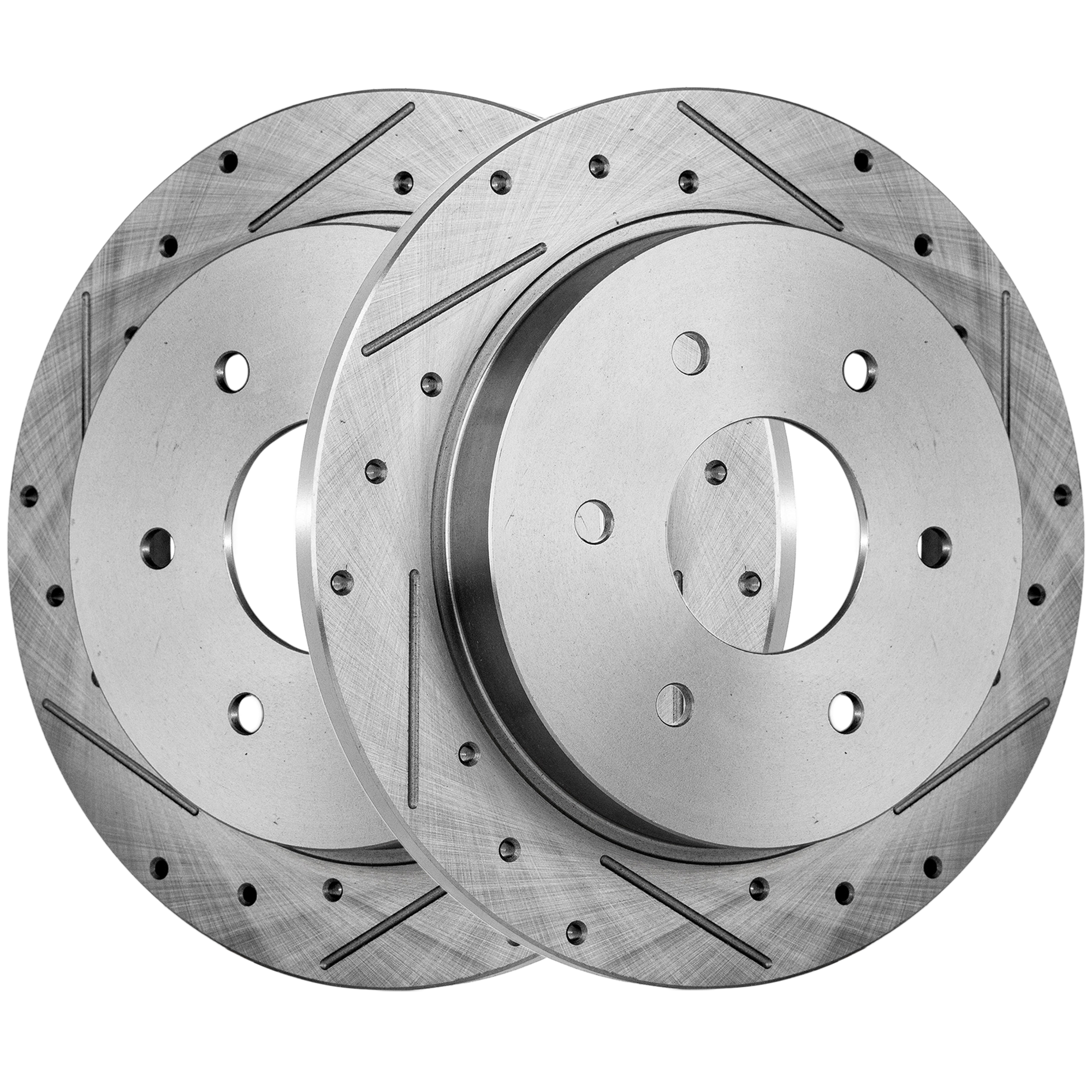 AM TITAN 04-15 QX56-04-10 ARMADA 05-19 PATHFINDER ARMADA 04-04 REAR BRAKE DISC RH AND LH Performance Rotor Drilled and Slotted SKU SET STPI27110013DRS2 OEM 31329-145475-0833011-980198-48
