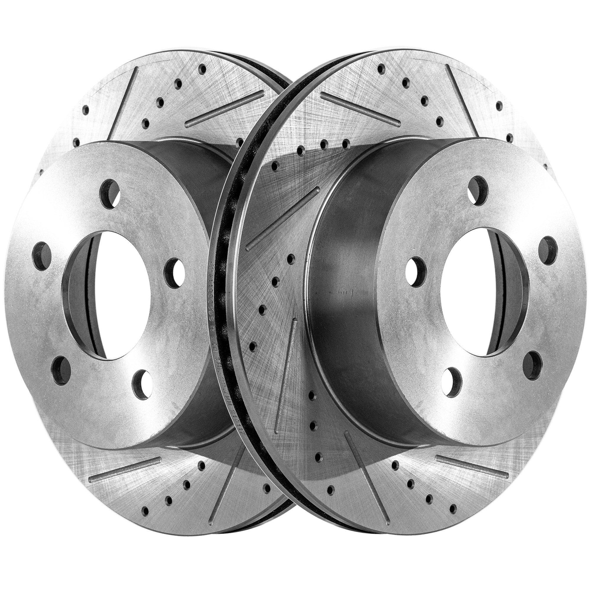 AM WRANGLER TJ 99-06 CHEROKEE 99-01 FRONT BRAKE DISC RH AND LH Performance Rotor Drilled and Slotted SKU SET STPJ27110005DRS2 OEM 5396-19906-76923-105111-145276