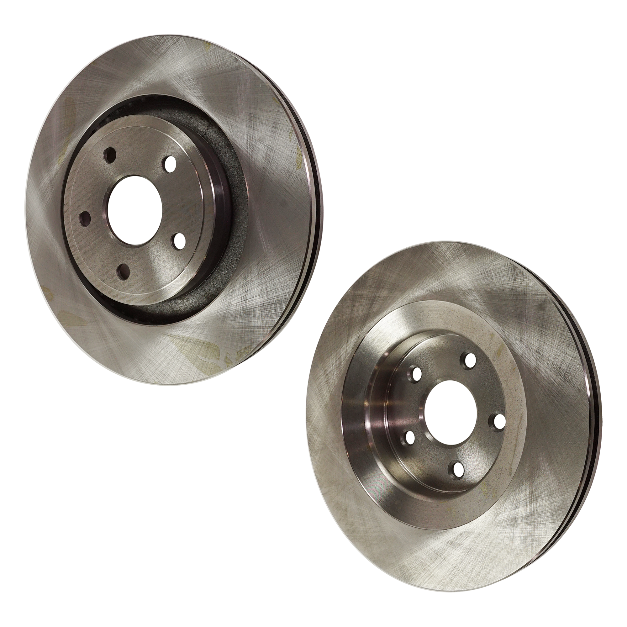 AM GRAND CHEROKEE 06-10 FRONT BRAKE DISC RH AND LH 2 Wheel Set SKU SET STPJ27110012-2 OEM 5290733AB