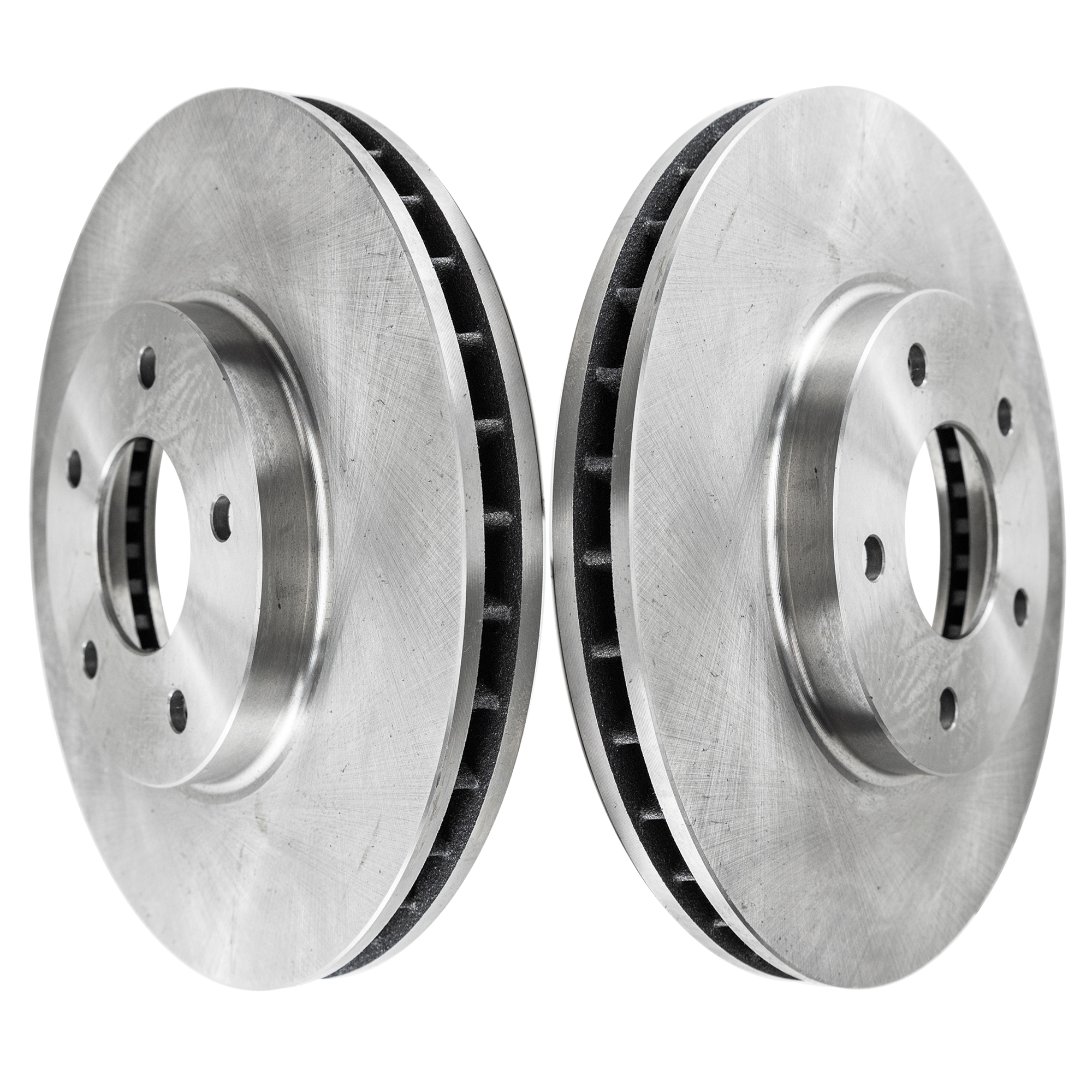 AM XK8-97-99 VANDEN PLAS XJ8 XJR 98-03 FRONT BRAKE DISC RH AND LH 2 Wheel Set SKU SET STPJ27110025-2 OEM JLM20150