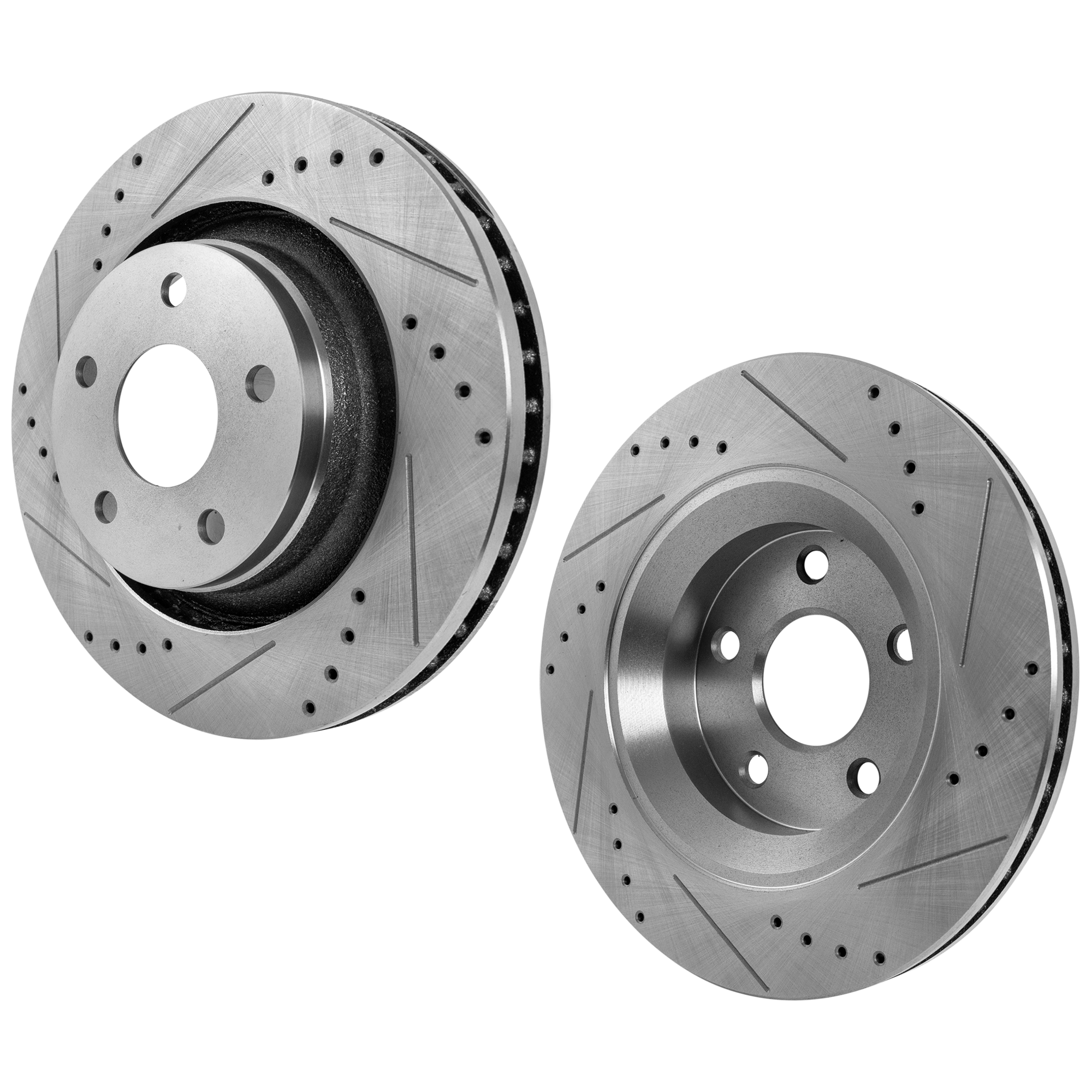 AM WRANGLER 07-17 WRANGLER JK 18-18 FRONT BRAKE DISC RH AND LH 2 Wheel Set Cross drilled and Slotted 332mm Front Disc Heavy Duty Brakes SKU SET STPJ27110027DRS2 OEM 43204-850497-12158018-60042033