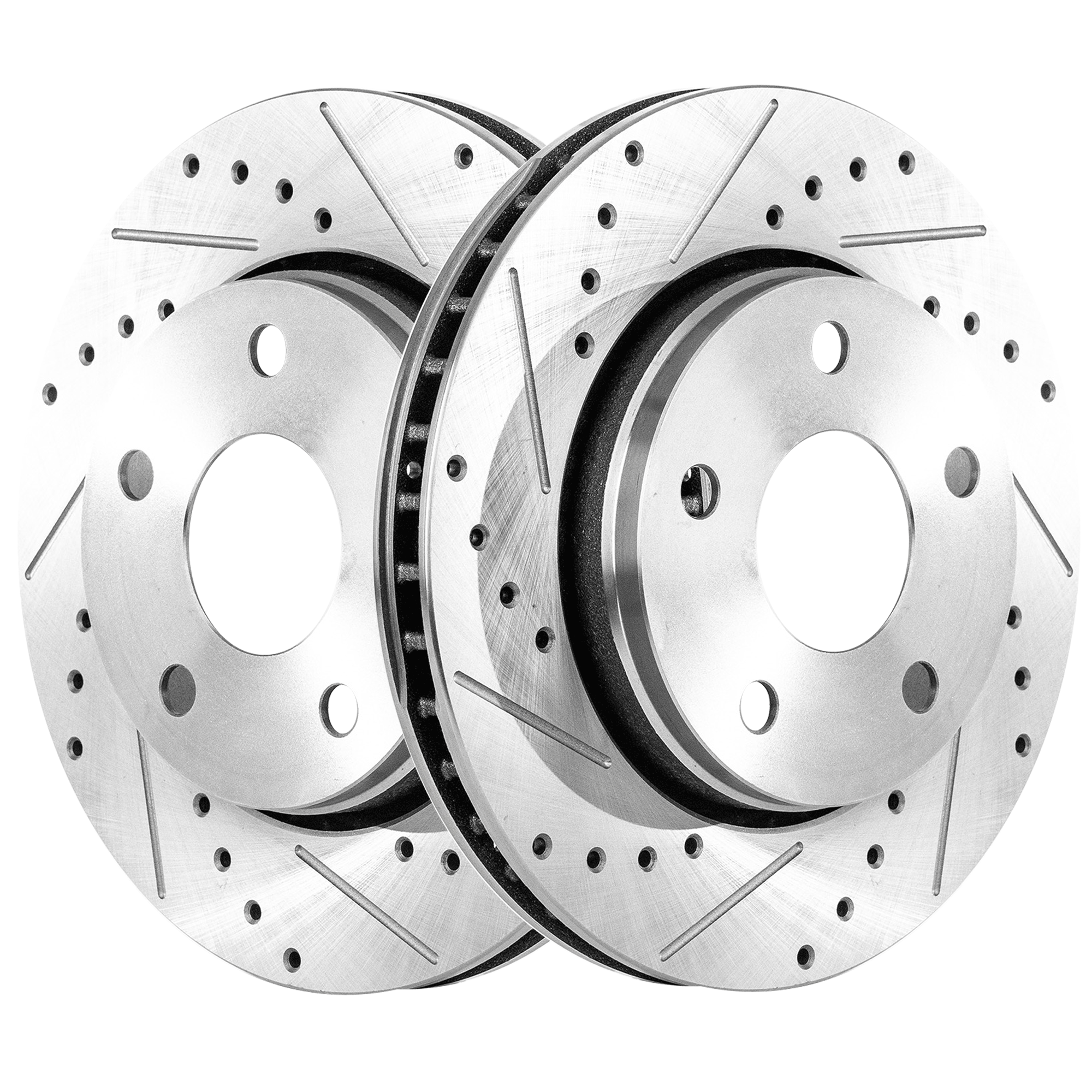 AM WRANGLER 07-17 WRANGLER JK 18-18 FRONT BRAKE DISC RH AND LH 2 Wheel Set Cross drilled and Slotted 302mm Front Disc Standard Brakes SKU SET STPJ27110032DRS2 OEM 90042030-780518FZN