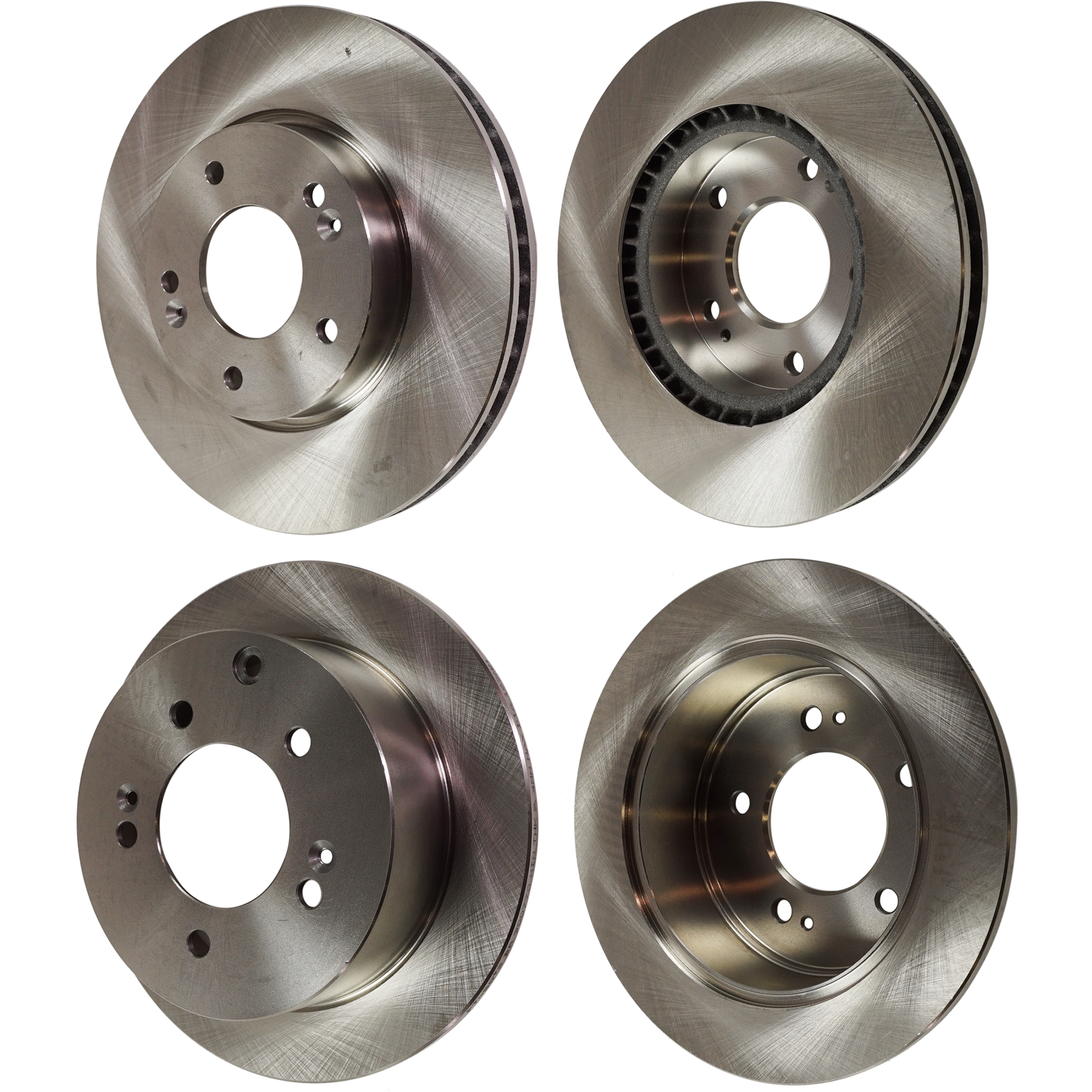 AM FORTE FORTE KOUP 10-13 FRONT AND REAR BRAKE DISC 4 Wheel Set SKU SET STPK27110004-4 OEM 517121M000-584110Q300-584112K3