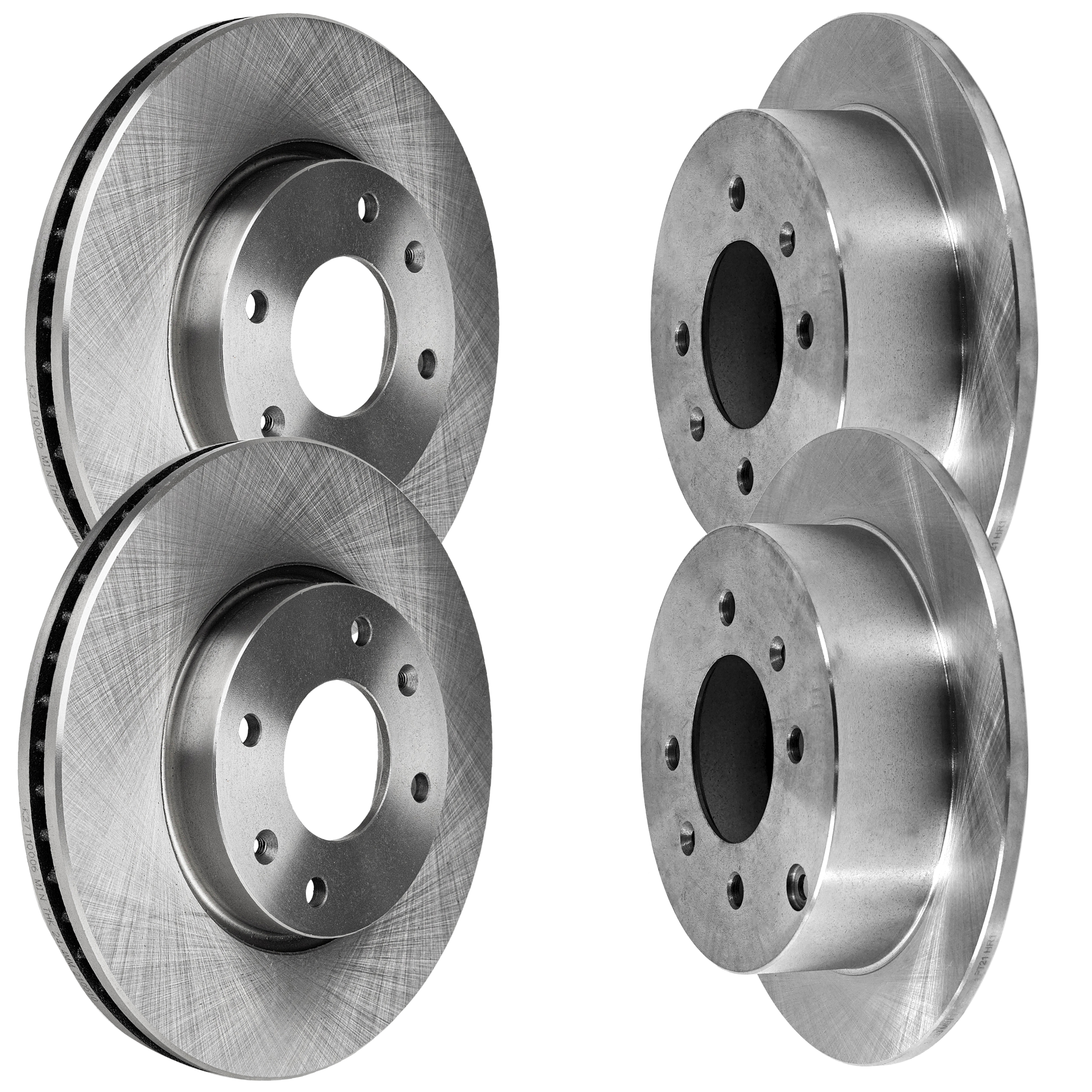 AM OPTIMA 02-06 FRONT AND REAR BRAKE DISC 4 Wheel Set SKU SET STPK27110006-4 OEM 584113C000-517123D100-517123D3