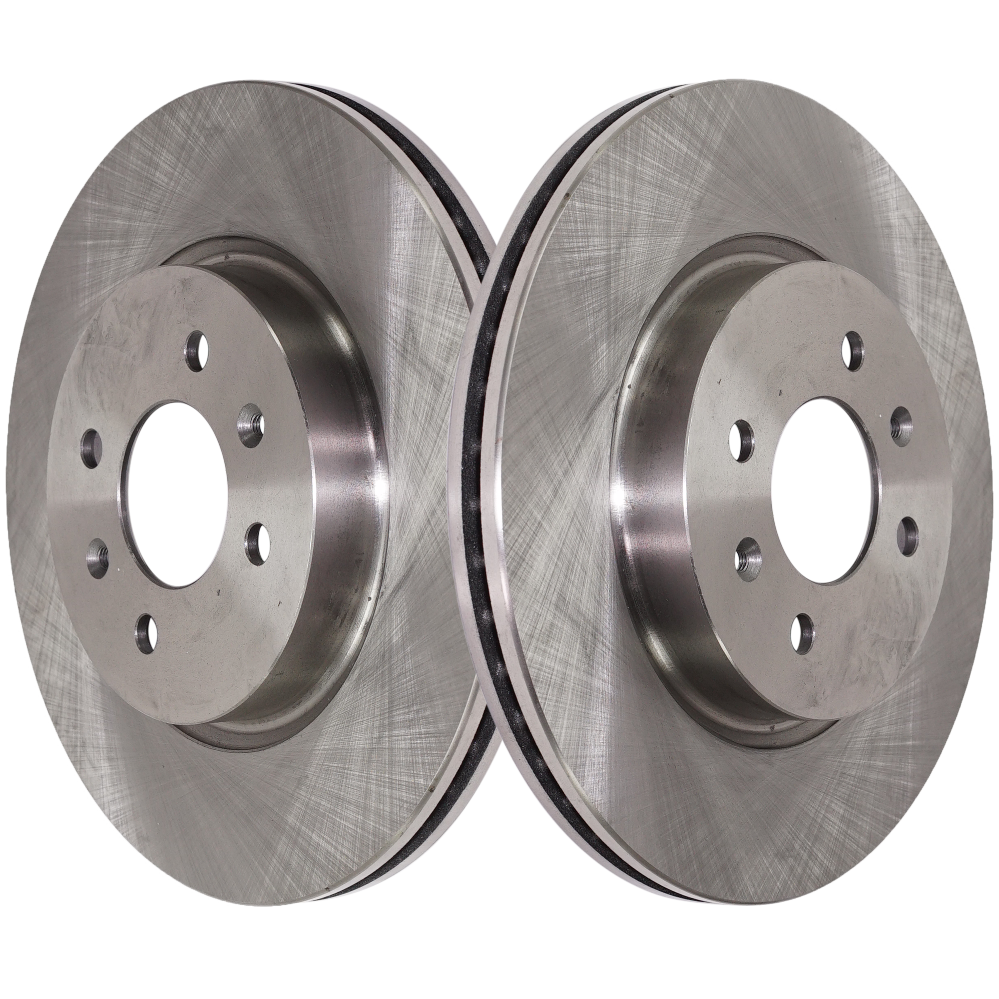 AM RIO 12-22 ACCENT 18-20 FRONT BRAKE DISC RH AND LH 2 Wheel Set SKU SET STPK27110012-2 OEM 44755-70118-850332-980979-9002