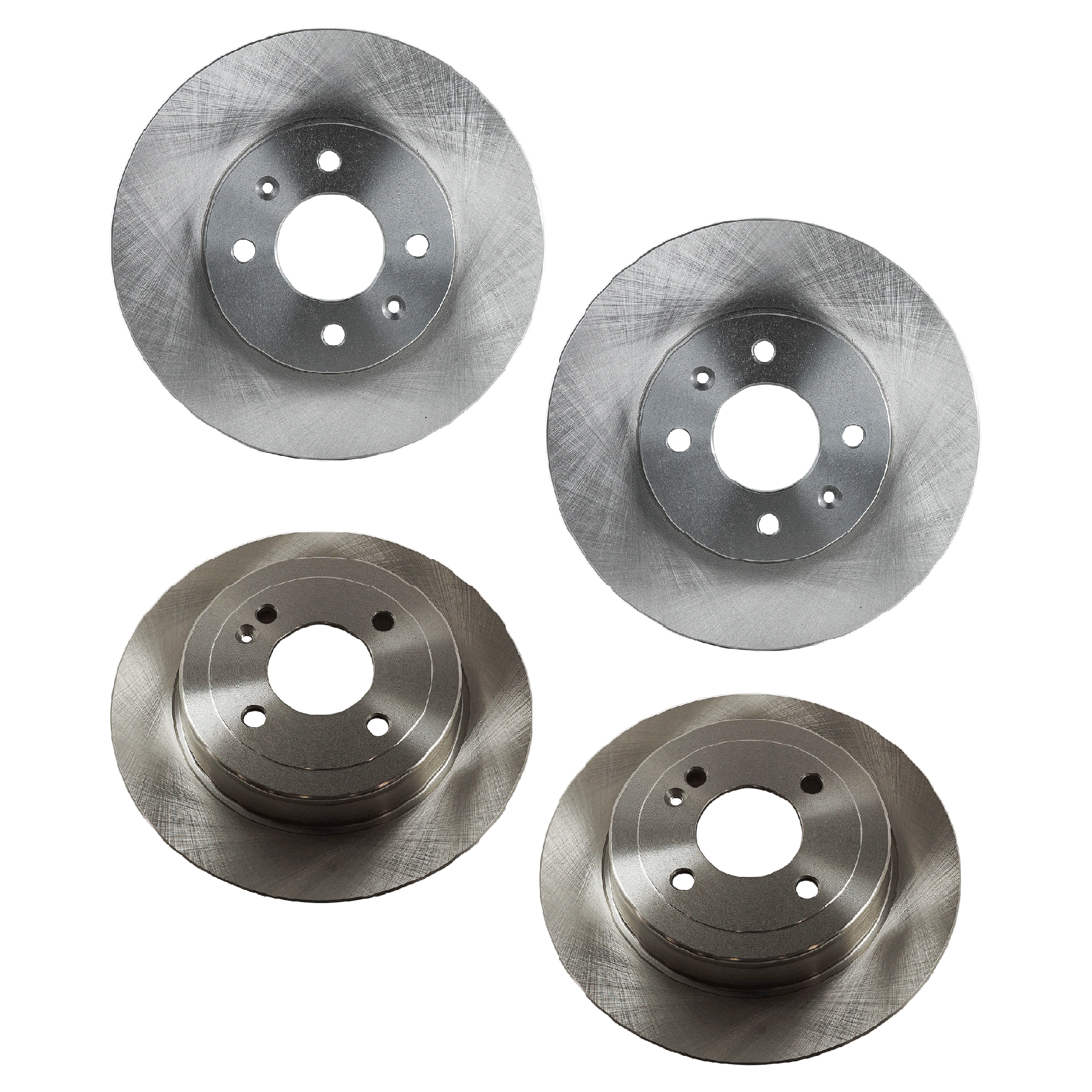 AM ACCENT 12-17 RIO 12-18 FRONT AND REAR BRAKE DISC 4 Wheel Set SKU SET STPK27110013-4 OEM 44744-0833542-850328-980980-60